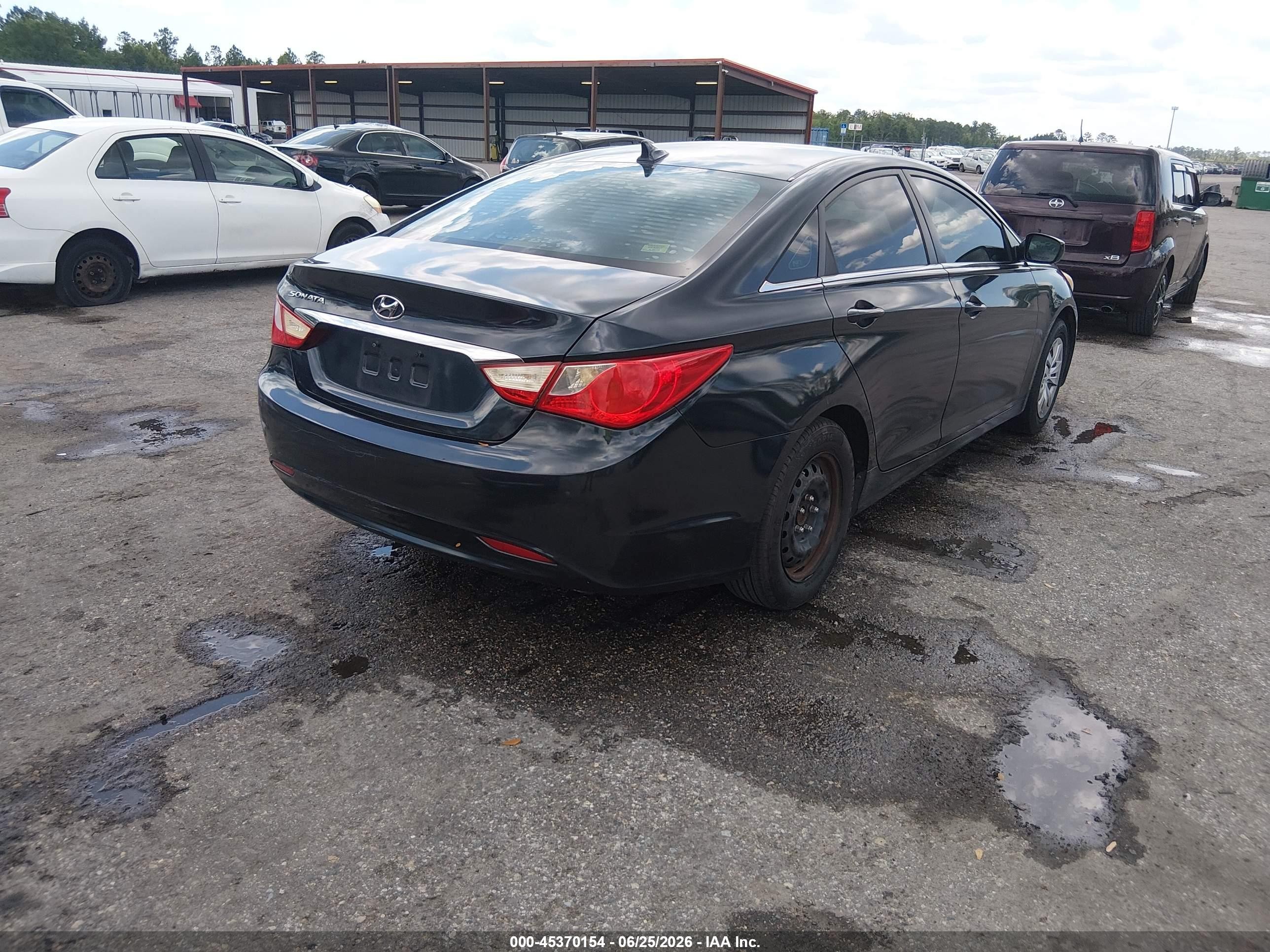 2011 Hyundai Sonata Gls Blue vin: 5NPEB4ACXBH114643