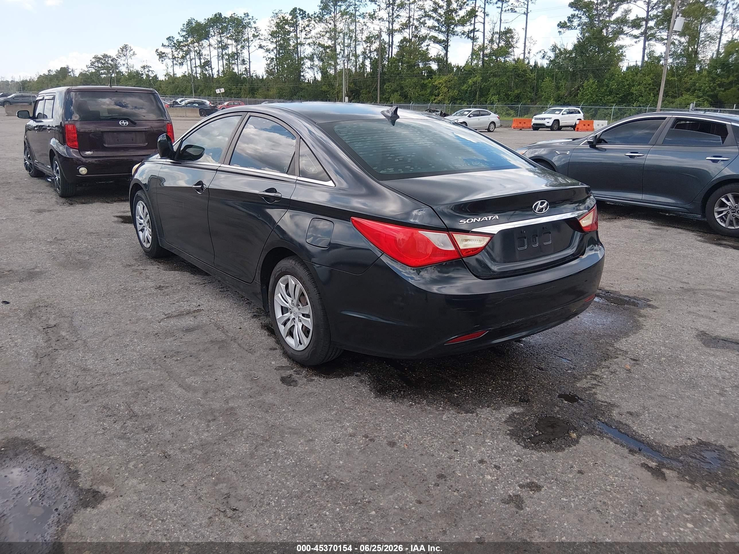 2011 Hyundai Sonata Gls Blue vin: 5NPEB4ACXBH114643
