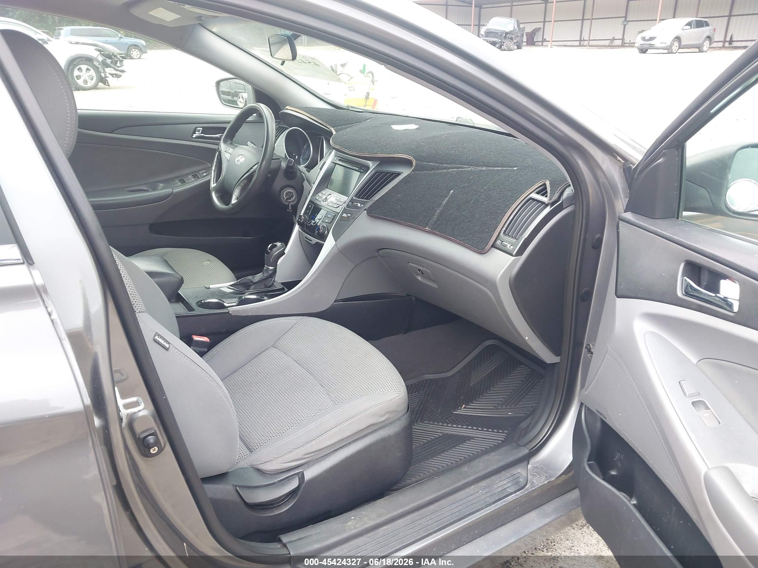 2011 Hyundai Sonata Gls Gray vin: 5NPEB4ACXBH123178