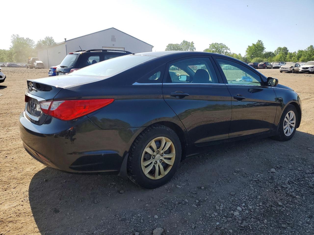 2011 Hyundai Sonata Gls Черный vin: 5NPEB4ACXBH145052