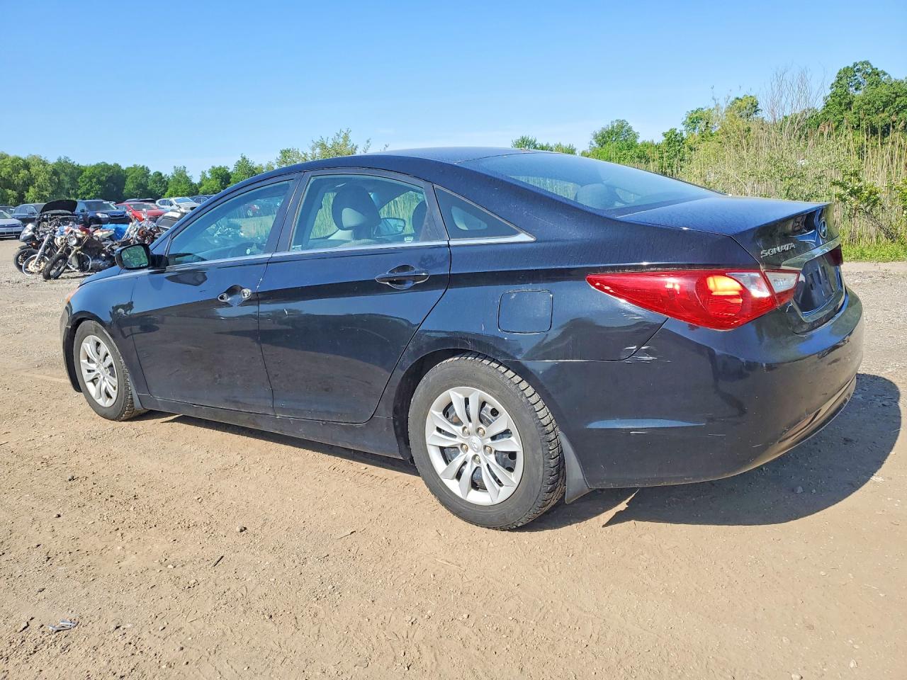 2011 Hyundai Sonata Gls Черный vin: 5NPEB4ACXBH145052