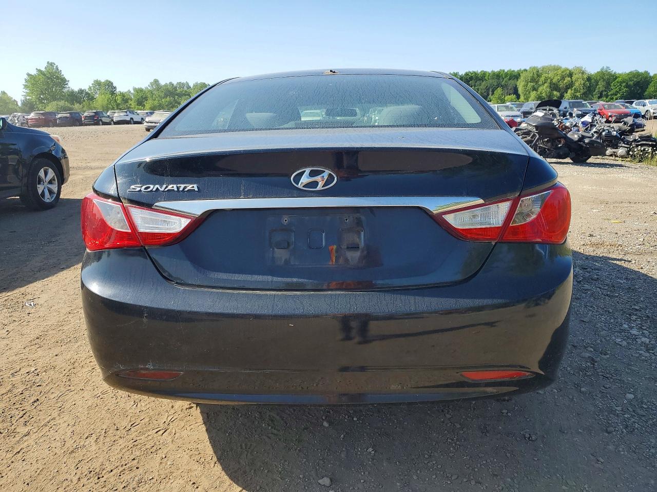 2011 Hyundai Sonata Gls Черный vin: 5NPEB4ACXBH145052