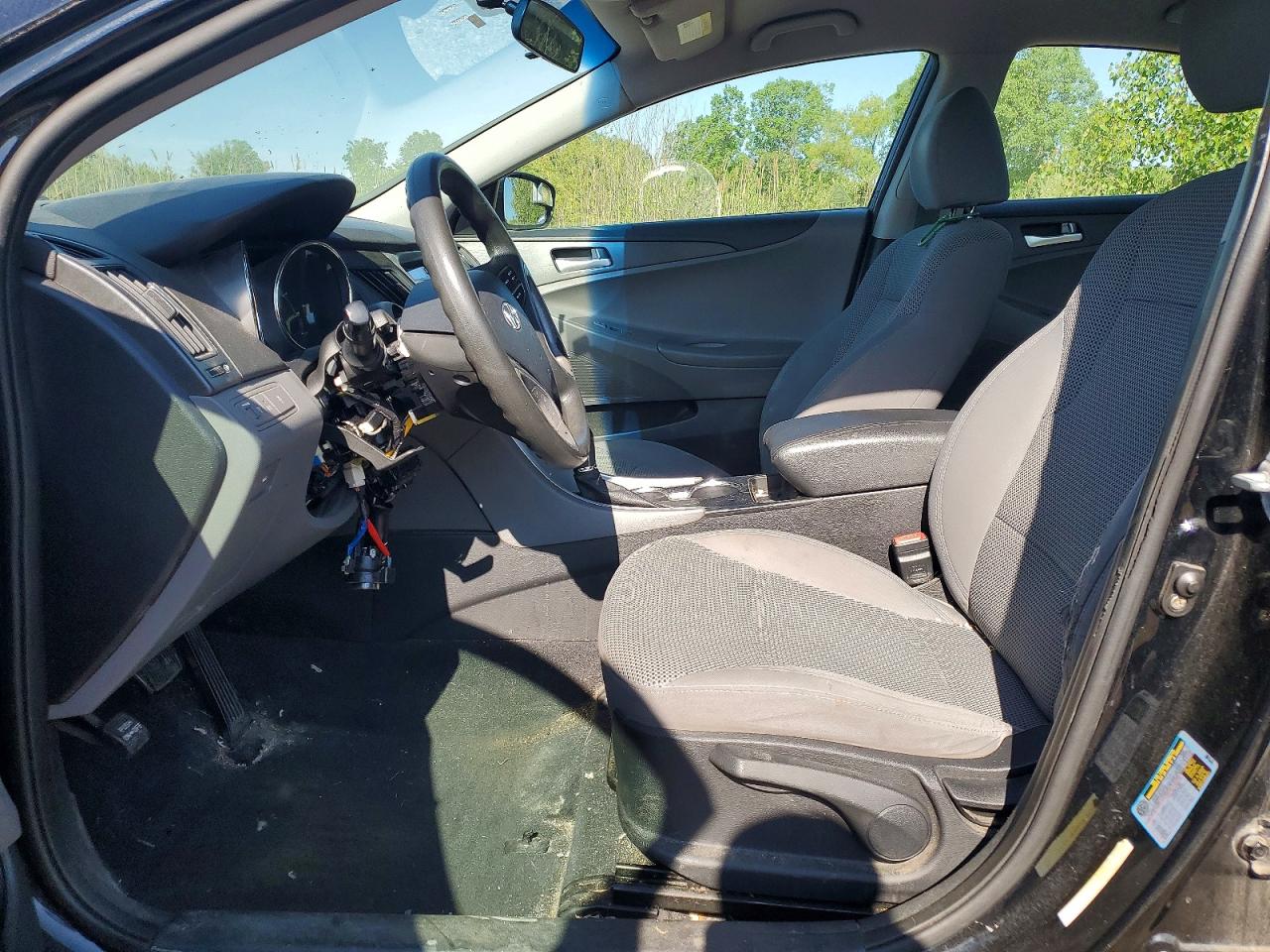 2011 Hyundai Sonata Gls Черный vin: 5NPEB4ACXBH145052