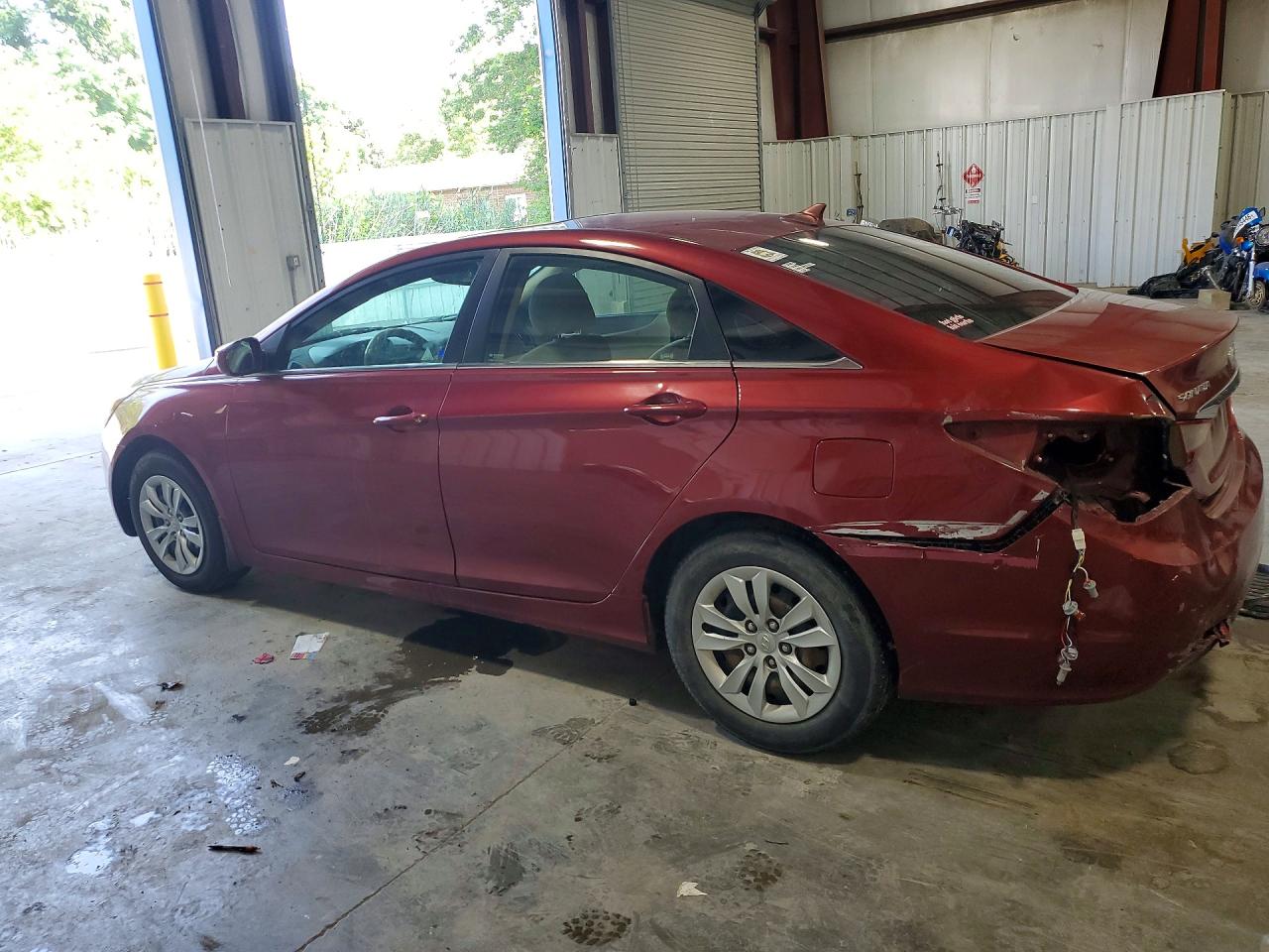2011 Hyundai Sonata Gls Maroon vin: 5NPEB4ACXBH148677