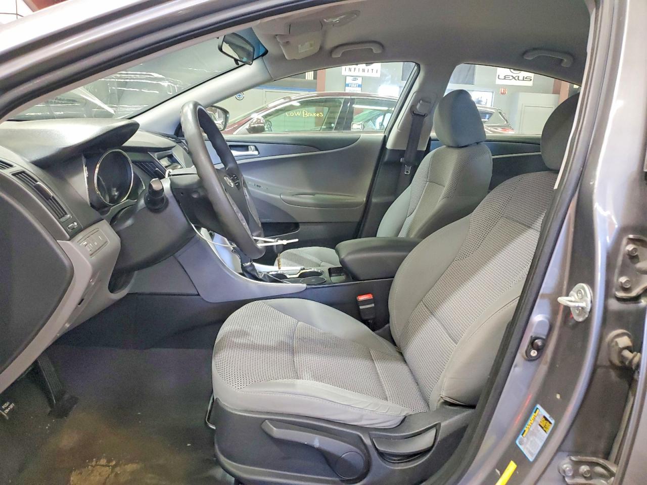 2011 Hyundai Sonata Gls Gray vin: 5NPEB4ACXBH151594