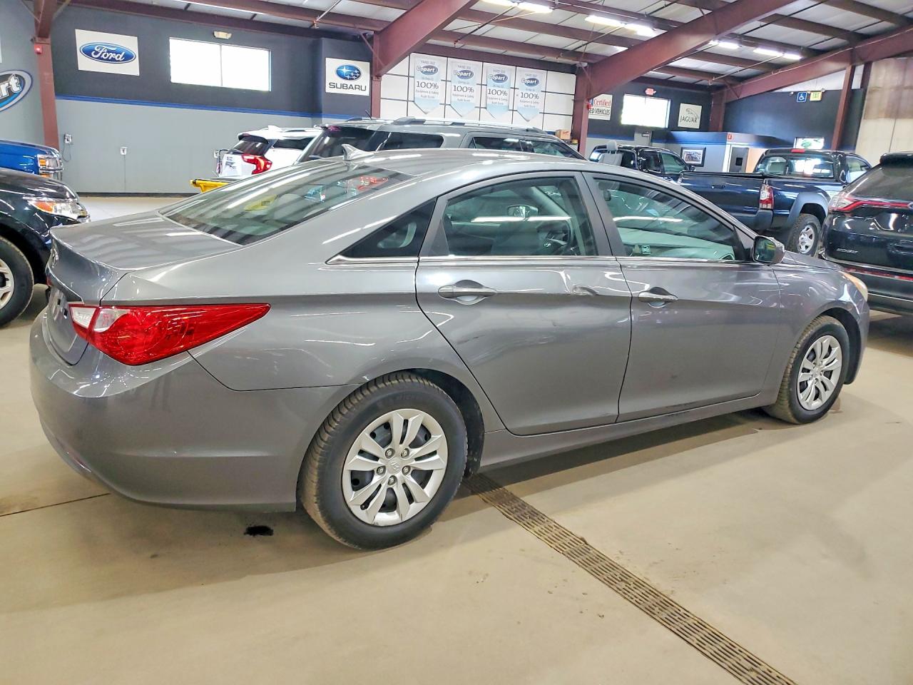 2011 Hyundai Sonata Gls Gray vin: 5NPEB4ACXBH151594
