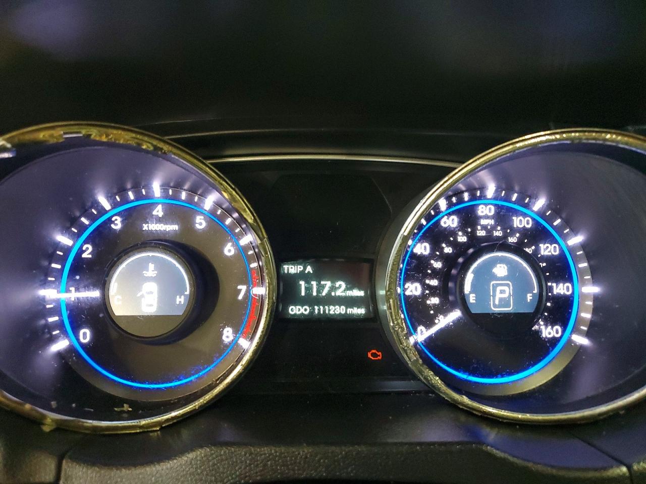 2011 Hyundai Sonata Gls Gray vin: 5NPEB4ACXBH151594
