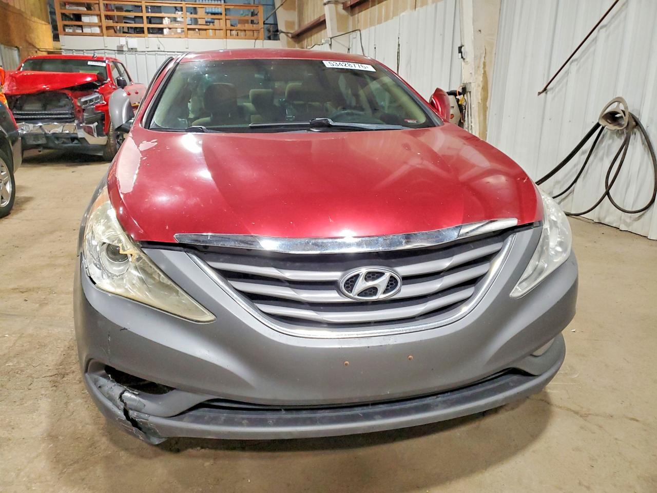 2011 Hyundai Sonata Gls Burgundy vin: 5NPEB4ACXBH167228