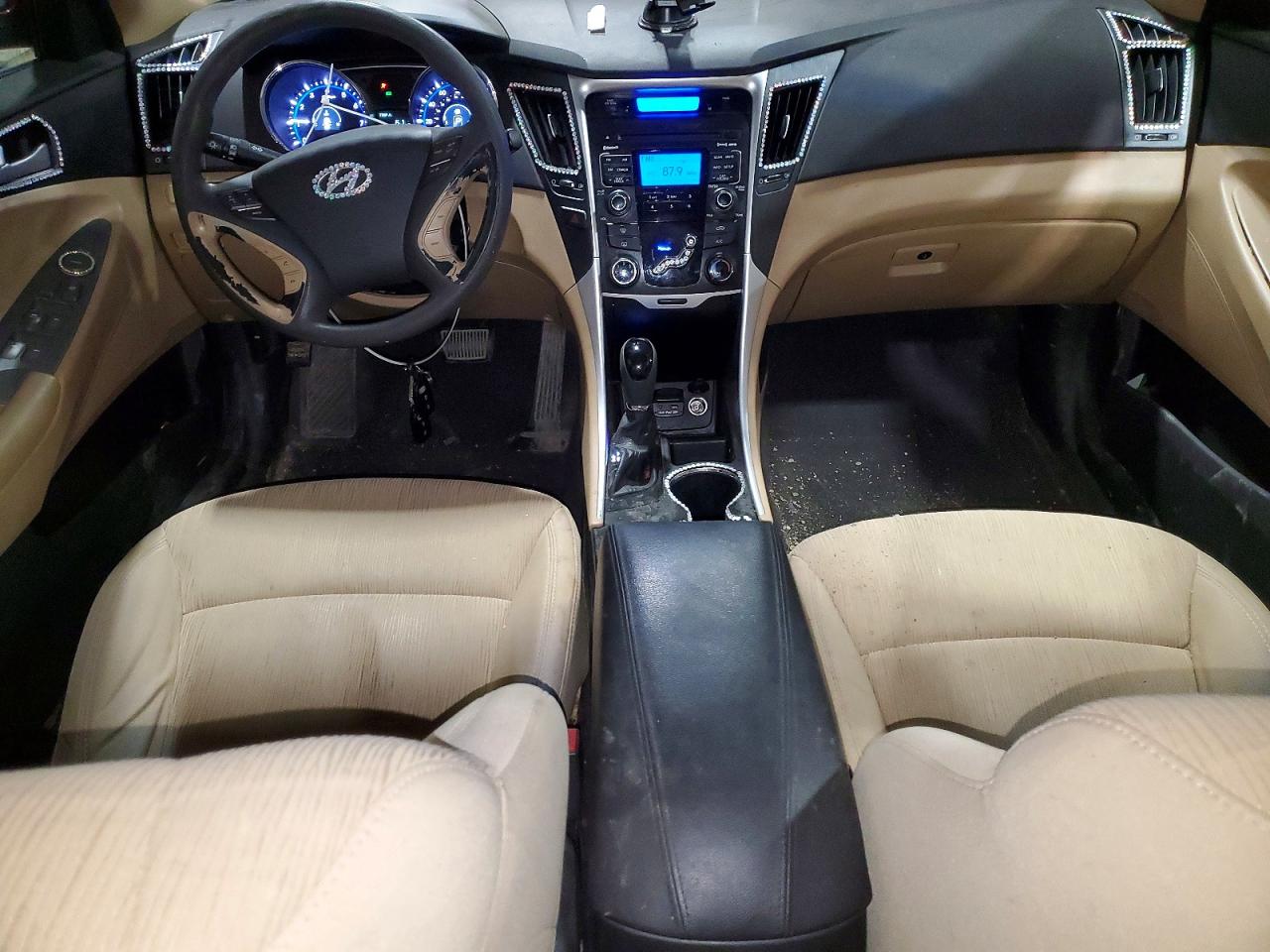 2011 Hyundai Sonata Gls Burgundy vin: 5NPEB4ACXBH167228