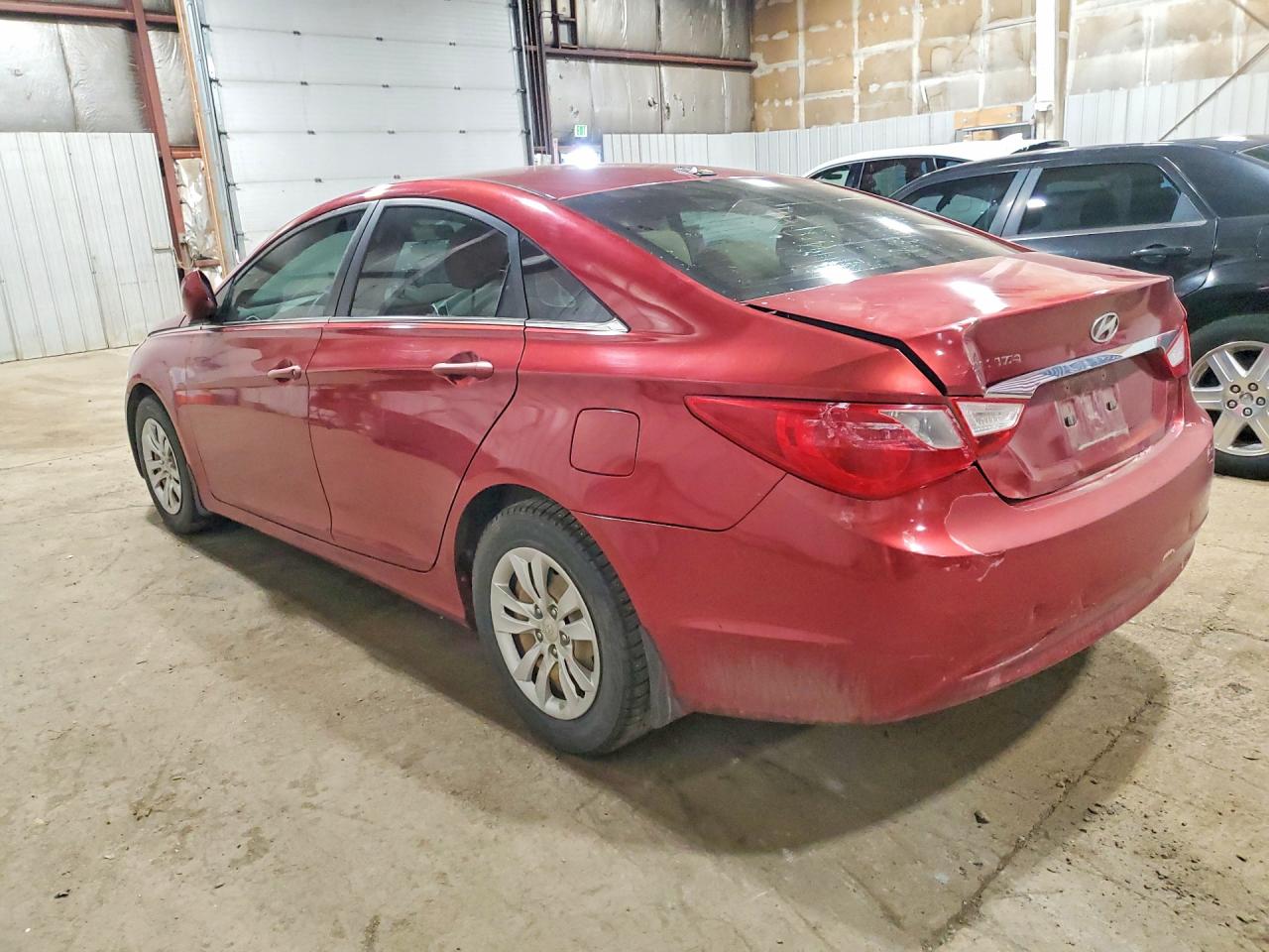 2011 Hyundai Sonata Gls Burgundy vin: 5NPEB4ACXBH167228