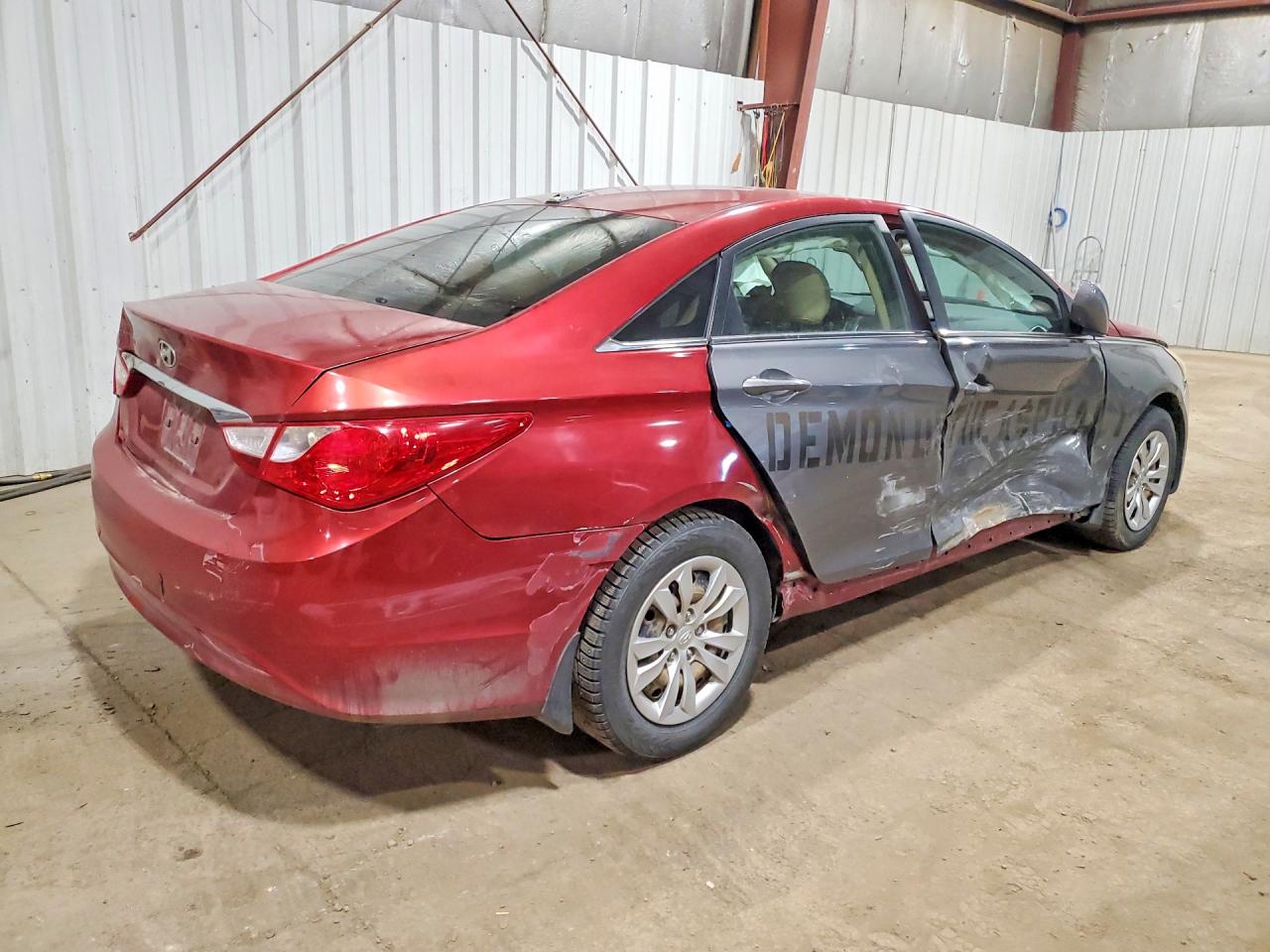 2011 Hyundai Sonata Gls Burgundy vin: 5NPEB4ACXBH167228