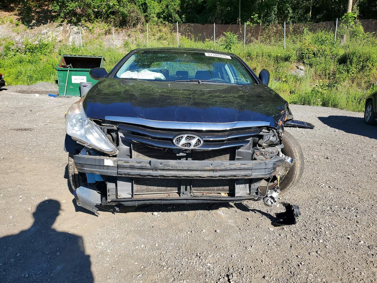 2011 Hyundai Sonata Gls Blue vin: 5NPEB4ACXBH168105