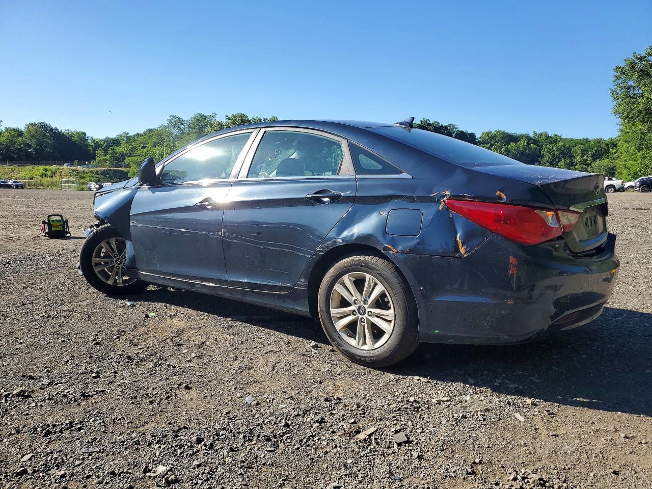 2011 Hyundai Sonata Gls Blue vin: 5NPEB4ACXBH168105