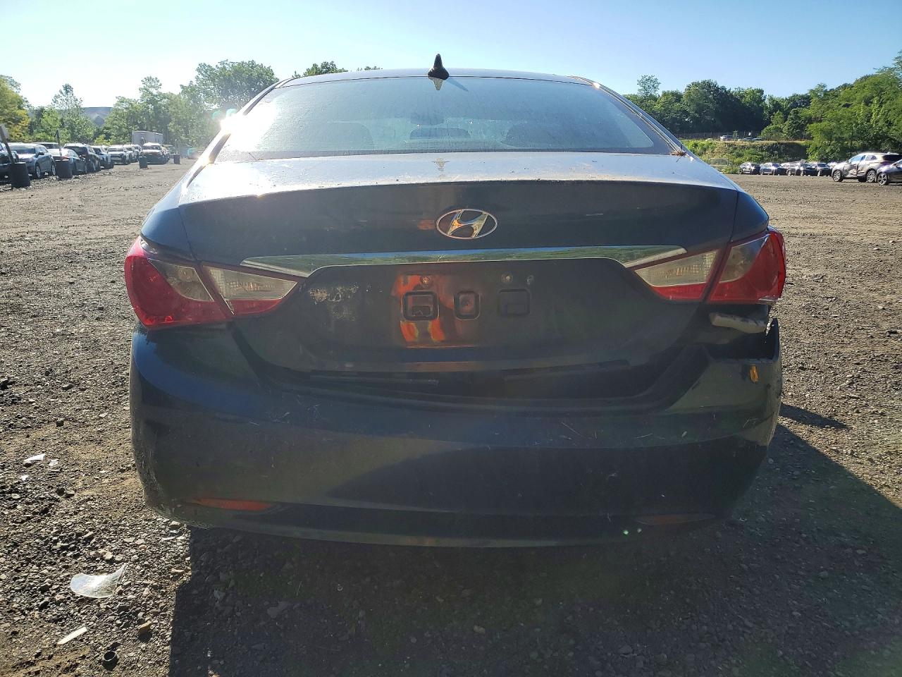 2011 Hyundai Sonata Gls Blue vin: 5NPEB4ACXBH168105