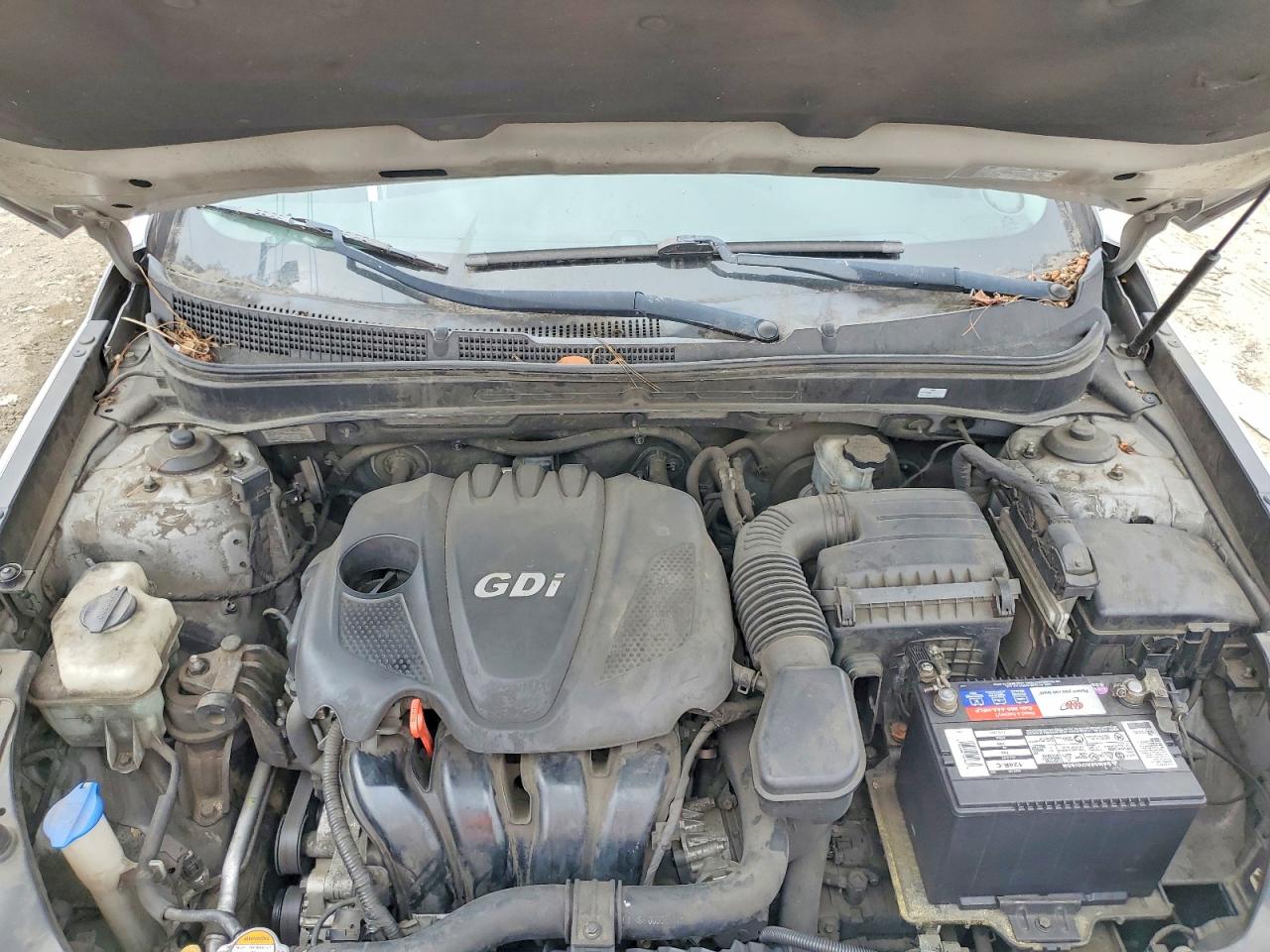 2011 Hyundai Sonata Gls Silver vin: 5NPEB4ACXBH177631