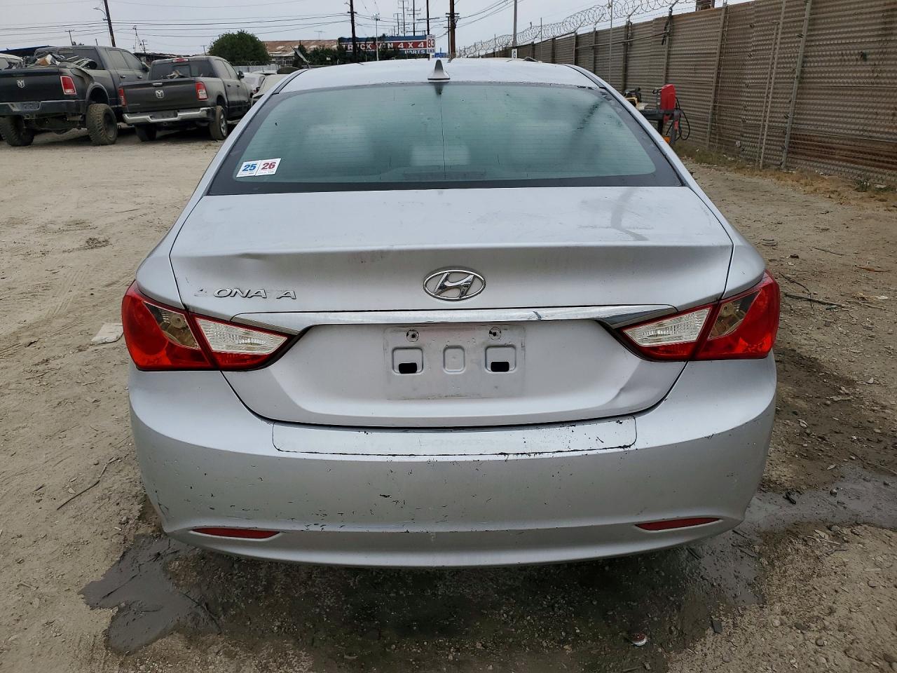 2011 Hyundai Sonata Gls Silver vin: 5NPEB4ACXBH177631