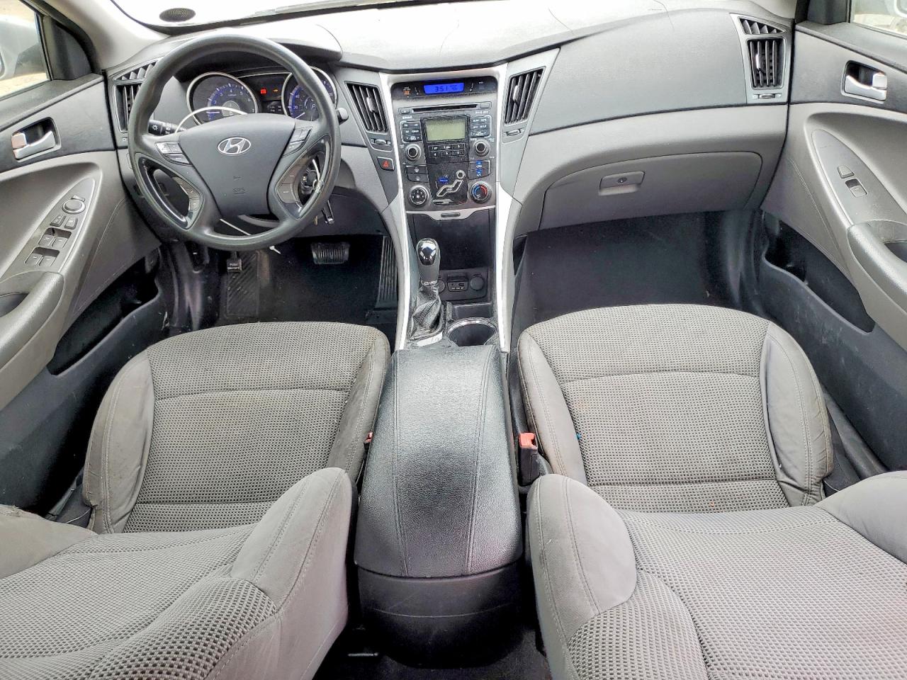 2011 Hyundai Sonata Gls Silver vin: 5NPEB4ACXBH177631
