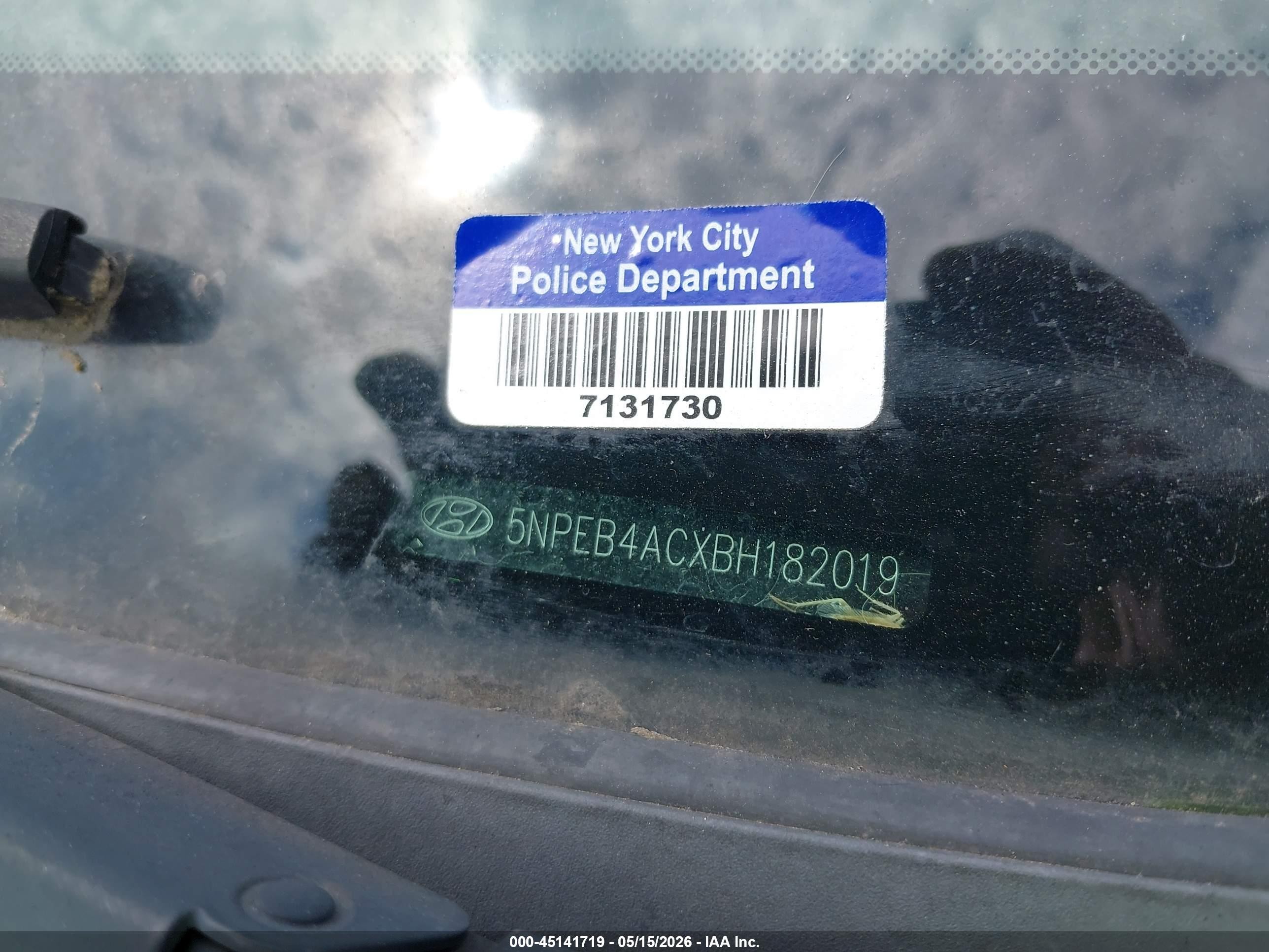 2011 Hyundai Sonata Gls Black vin: 5NPEB4ACXBH182019