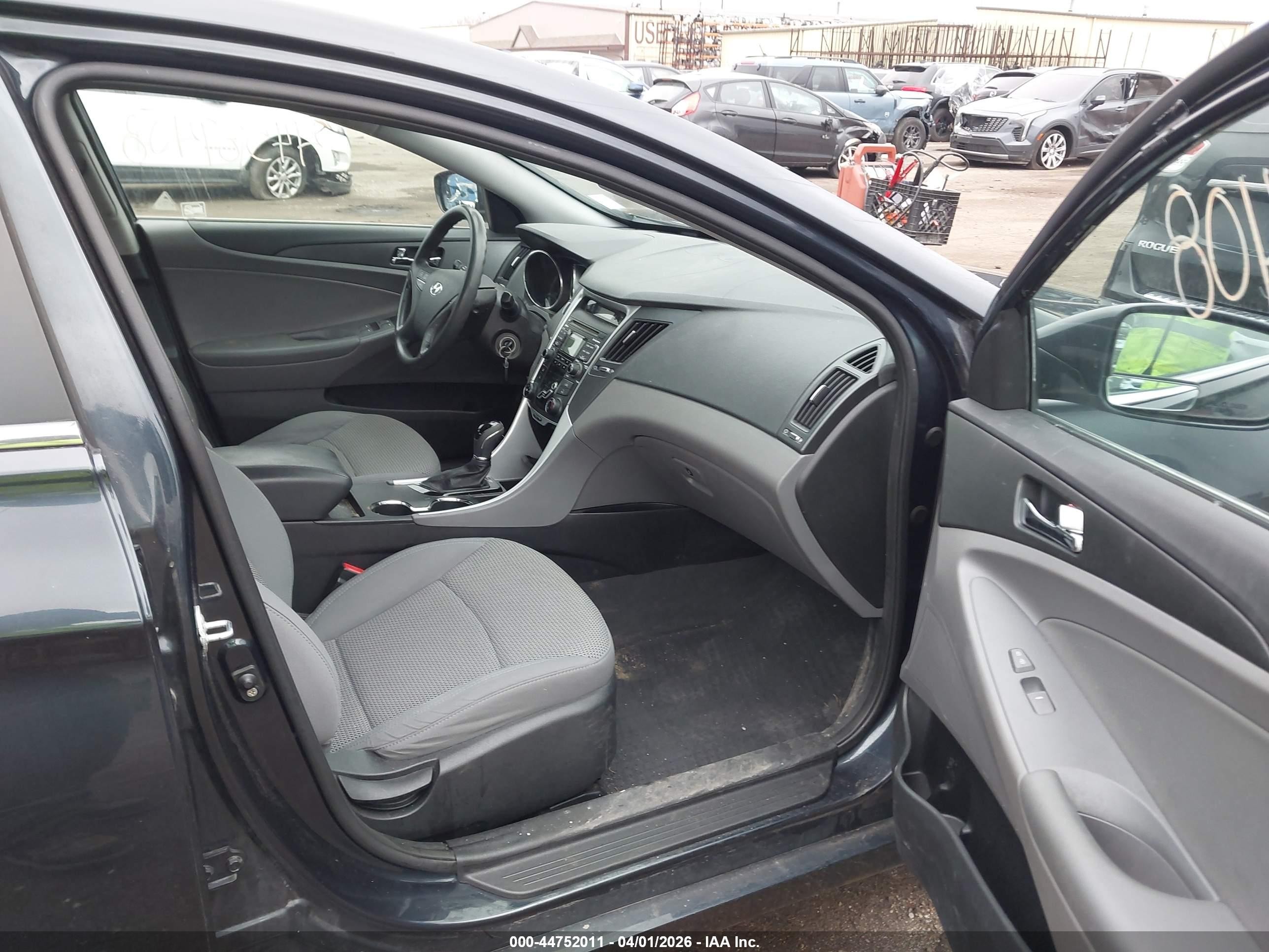 2011 Hyundai Sonata Gls Dark Blue vin: 5NPEB4ACXBH187639