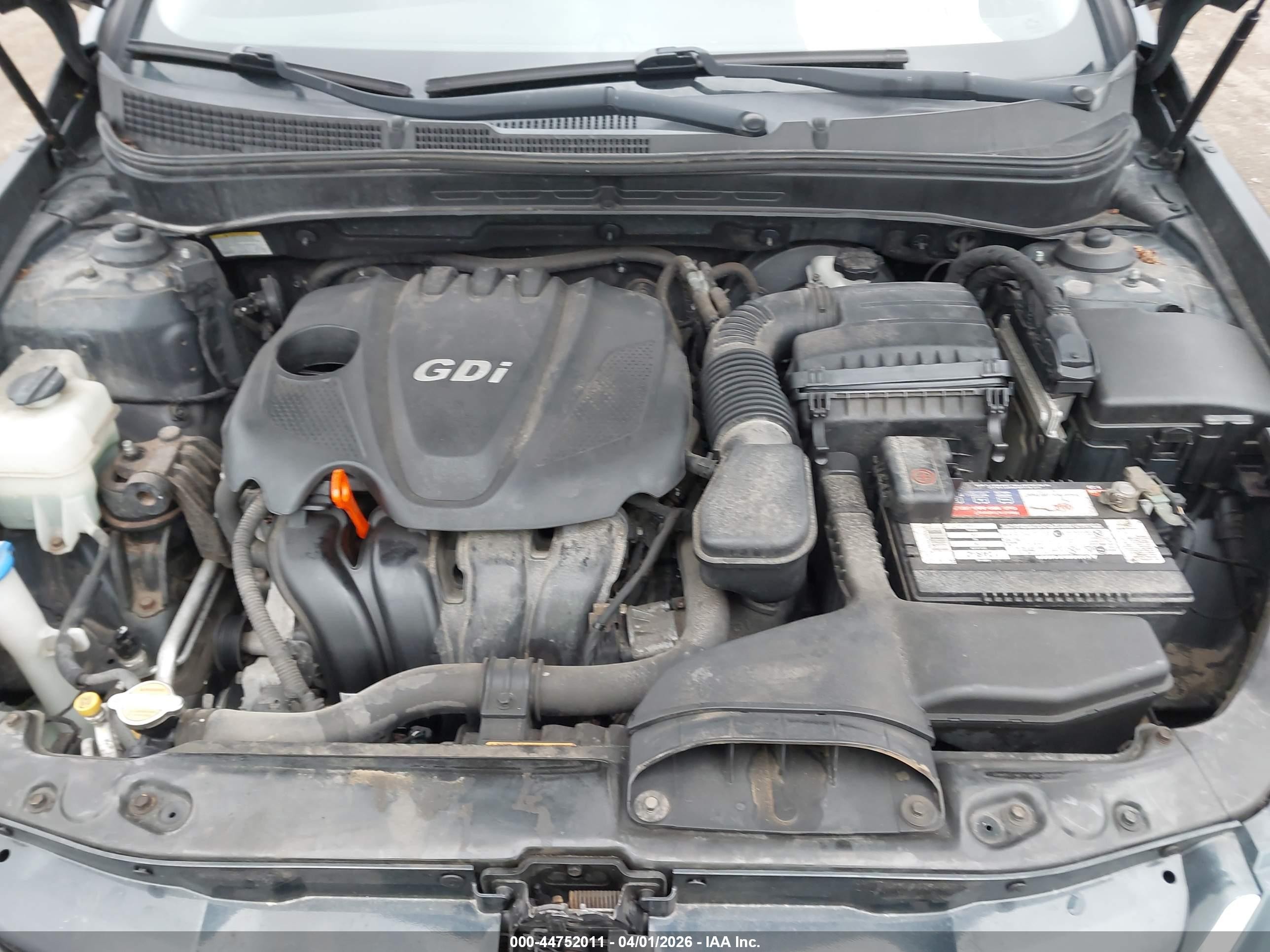 2011 Hyundai Sonata Gls Dark Blue vin: 5NPEB4ACXBH187639