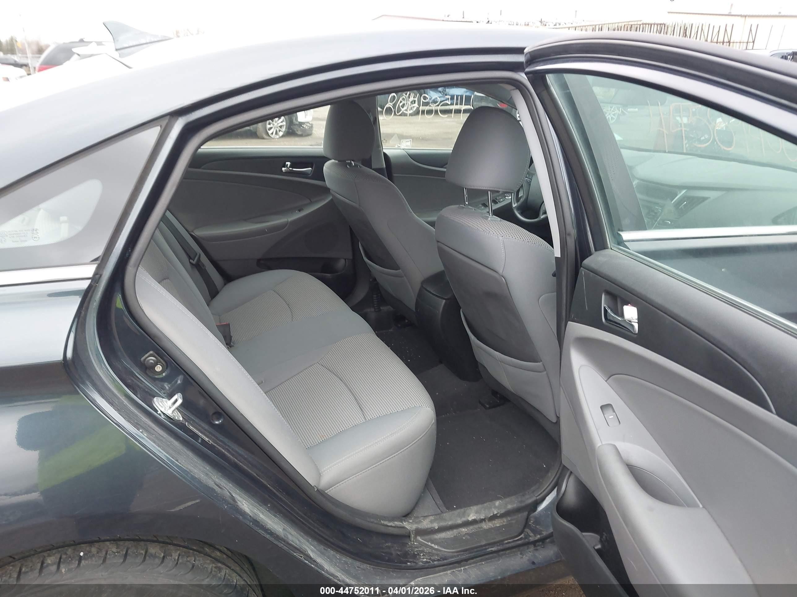 2011 Hyundai Sonata Gls Dark Blue vin: 5NPEB4ACXBH187639