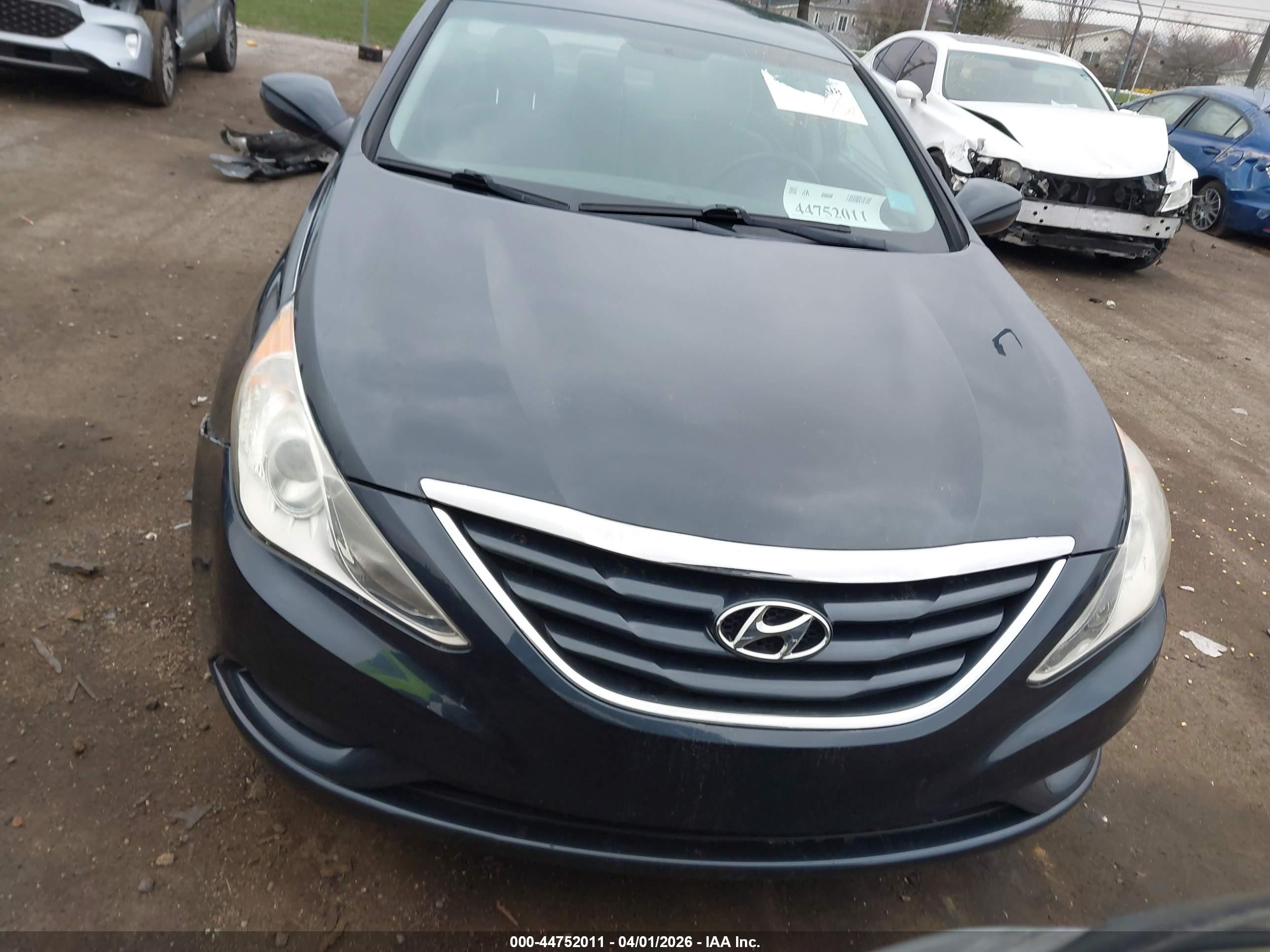 2011 Hyundai Sonata Gls Dark Blue vin: 5NPEB4ACXBH187639