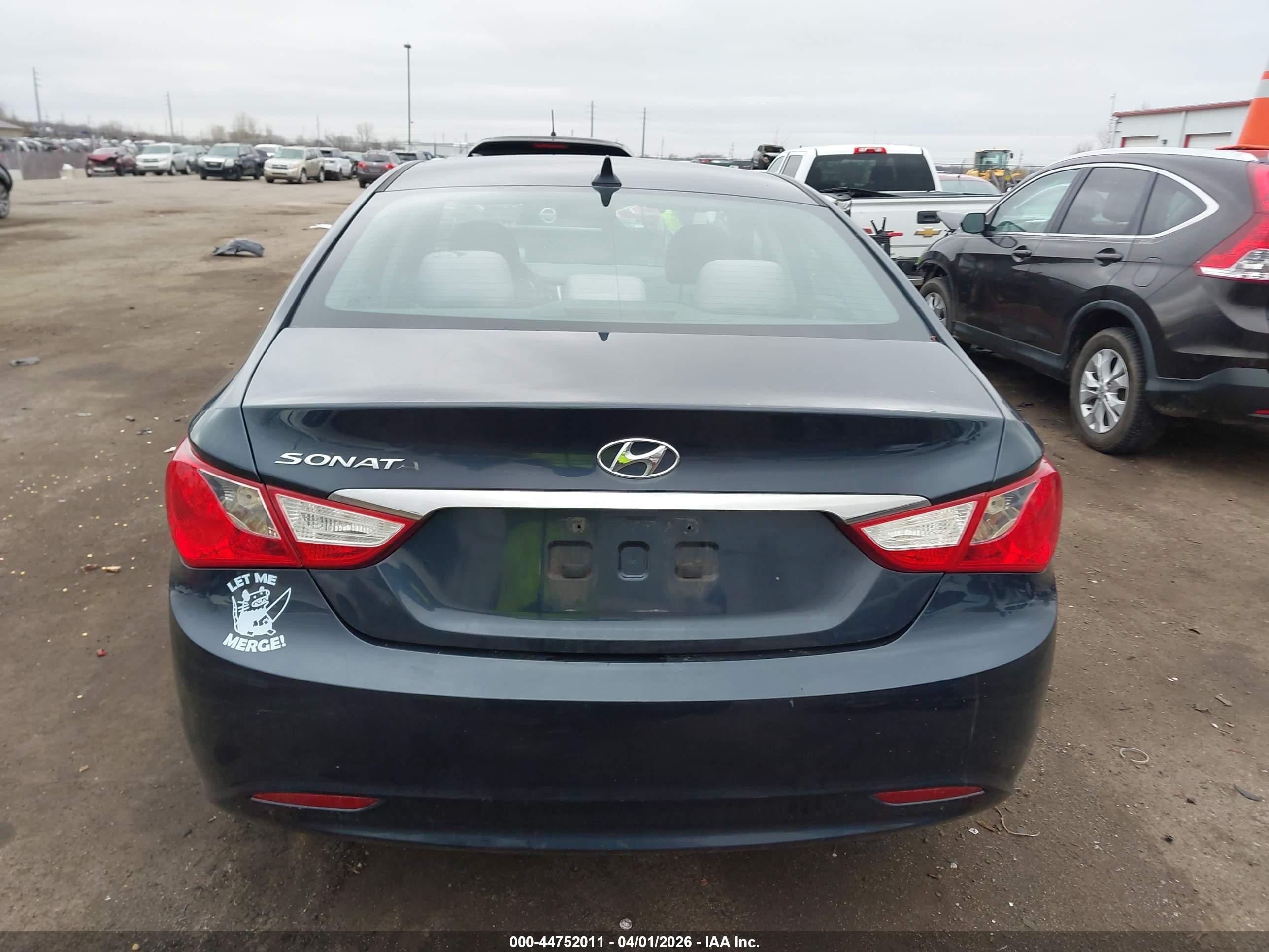 2011 Hyundai Sonata Gls Dark Blue vin: 5NPEB4ACXBH187639