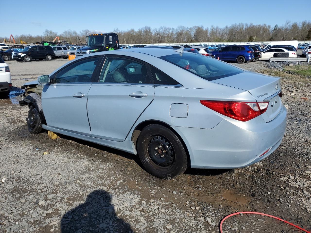 2011 Hyundai Sonata Gls Серебряный vin: 5NPEB4ACXBH192291