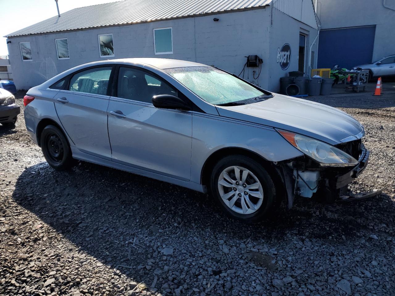 2011 Hyundai Sonata Gls Серебряный vin: 5NPEB4ACXBH192291