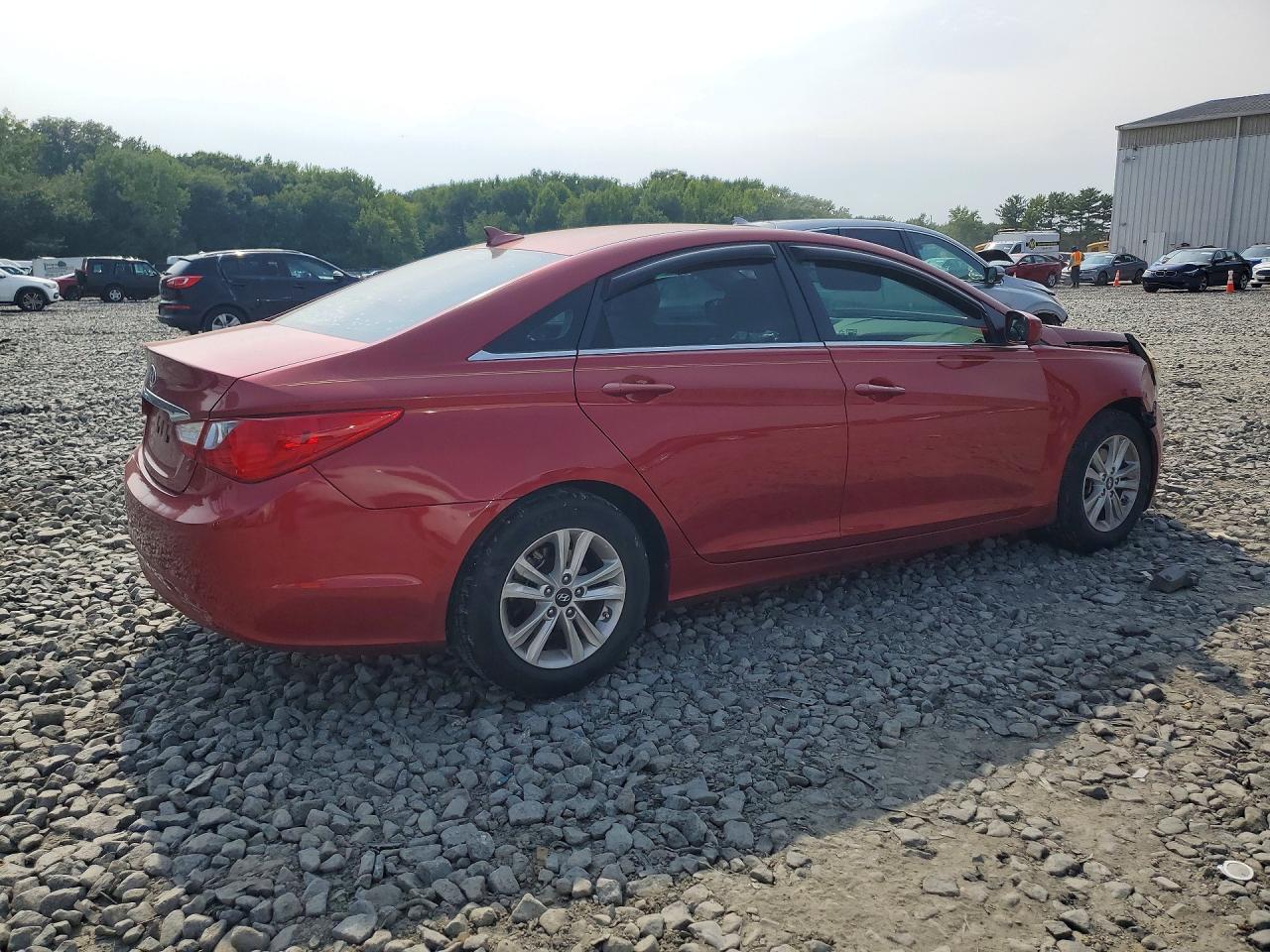 2011 Hyundai Sonata Gls Red vin: 5NPEB4ACXBH193716