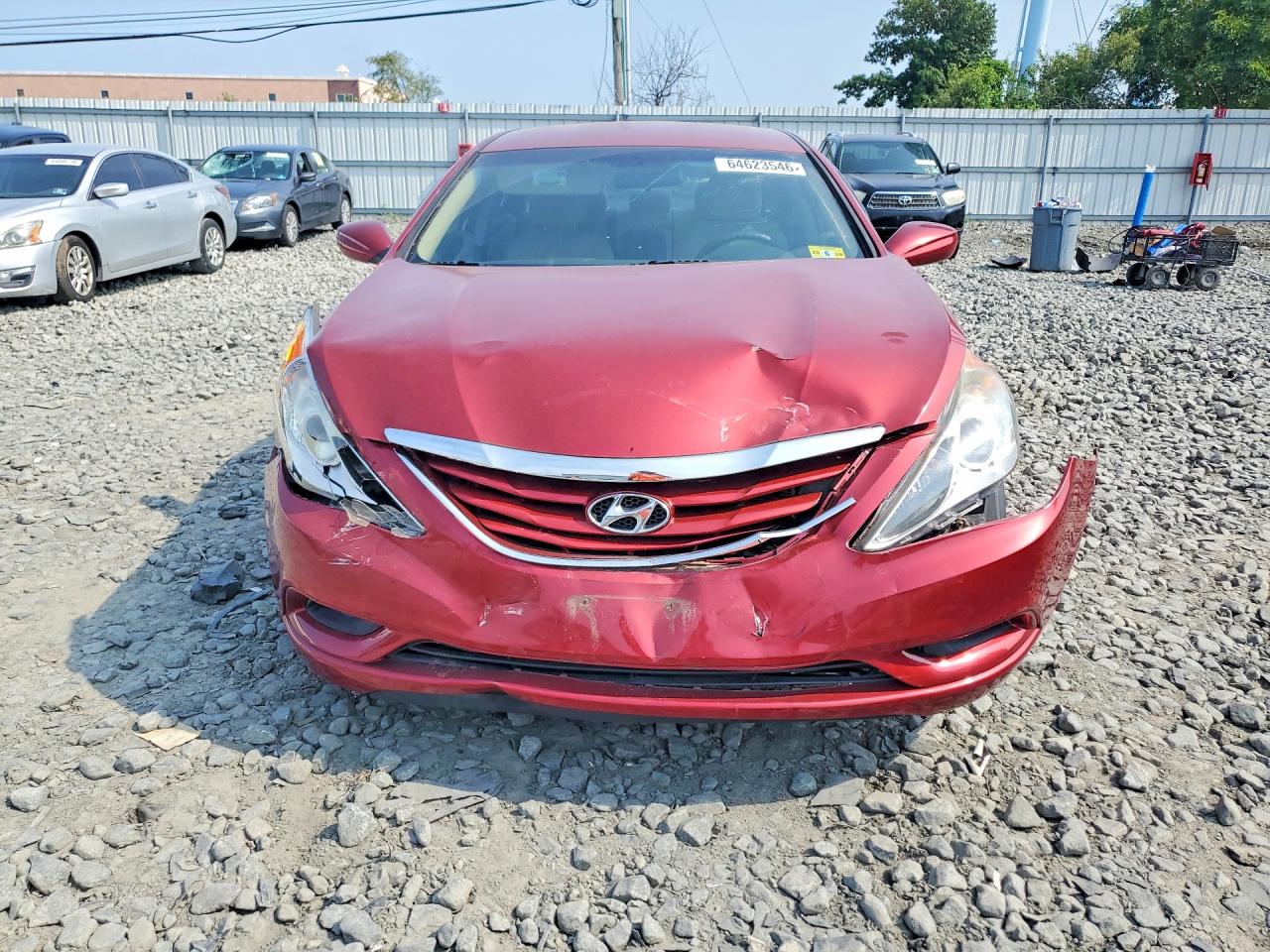 2011 Hyundai Sonata Gls Red vin: 5NPEB4ACXBH193716