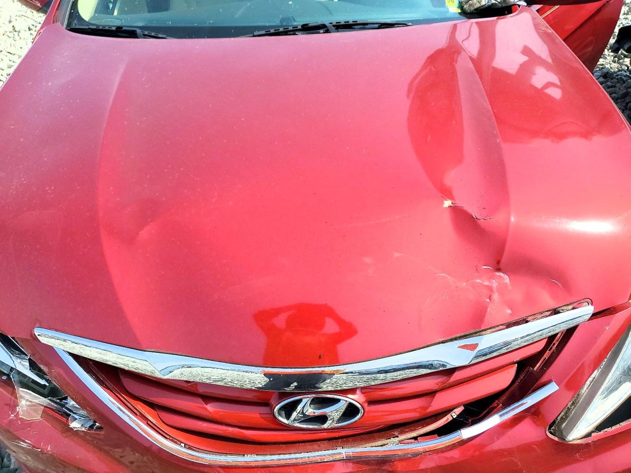 2011 Hyundai Sonata Gls Red vin: 5NPEB4ACXBH193716