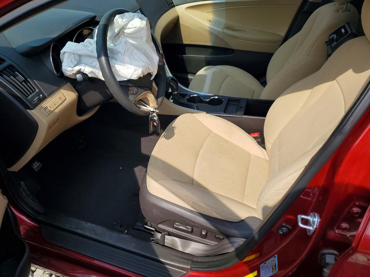 2011 Hyundai Sonata Gls Red vin: 5NPEB4ACXBH193716