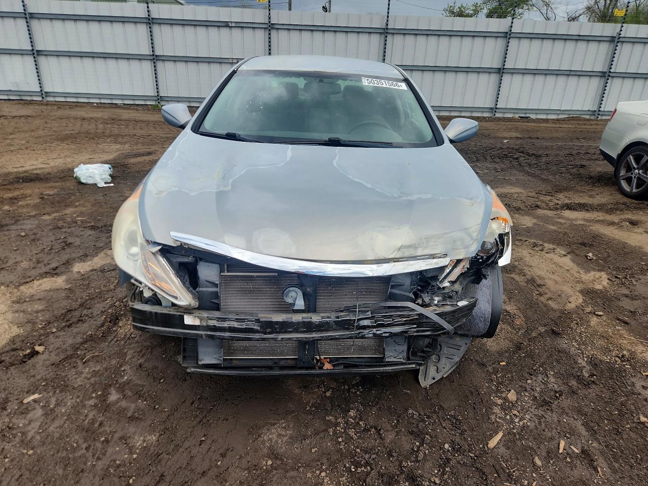 2011 Hyundai Sonata Gls Blue vin: 5NPEB4ACXBH200163