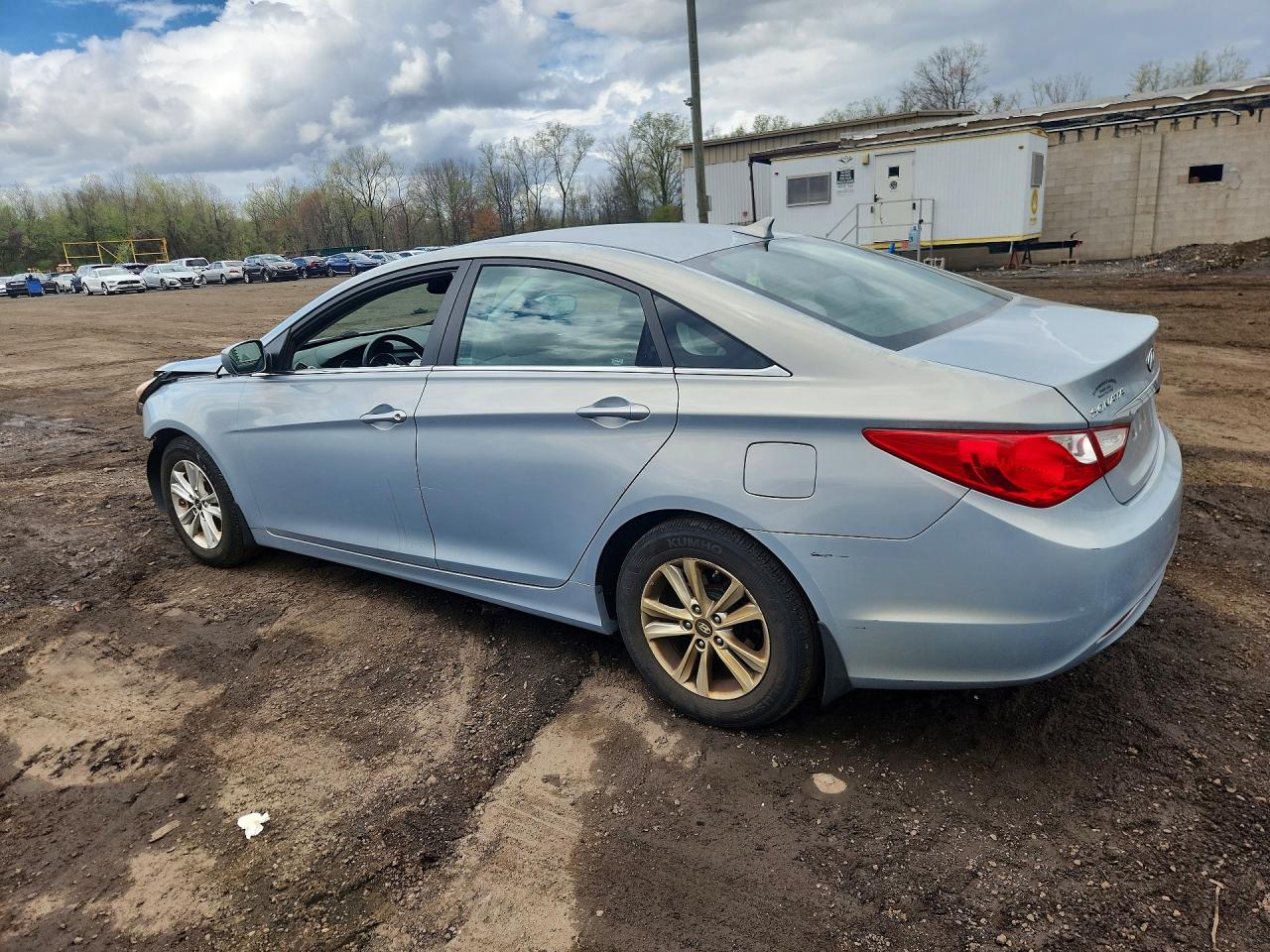 2011 Hyundai Sonata Gls Blue vin: 5NPEB4ACXBH200163