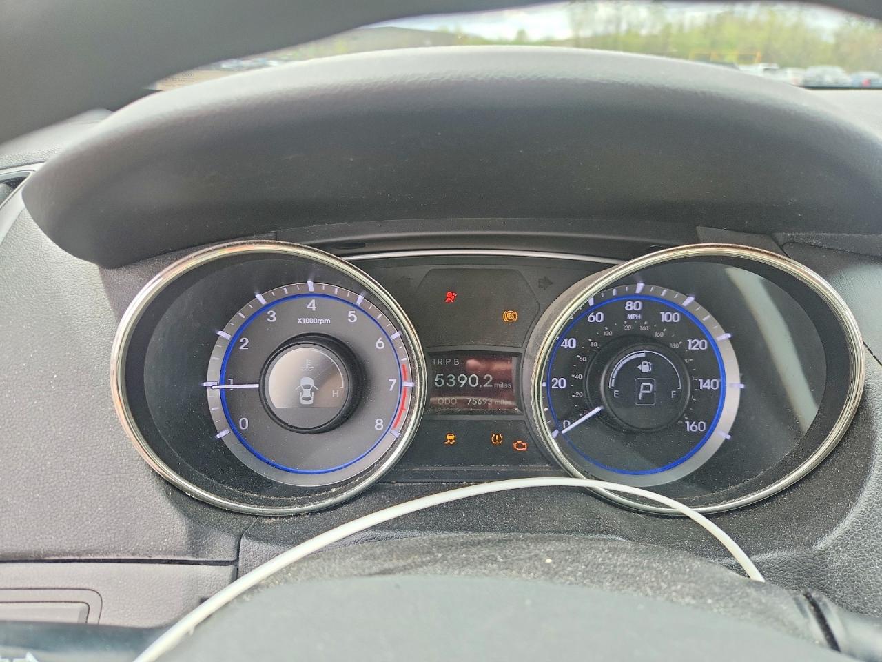 2011 Hyundai Sonata Gls Blue vin: 5NPEB4ACXBH200163