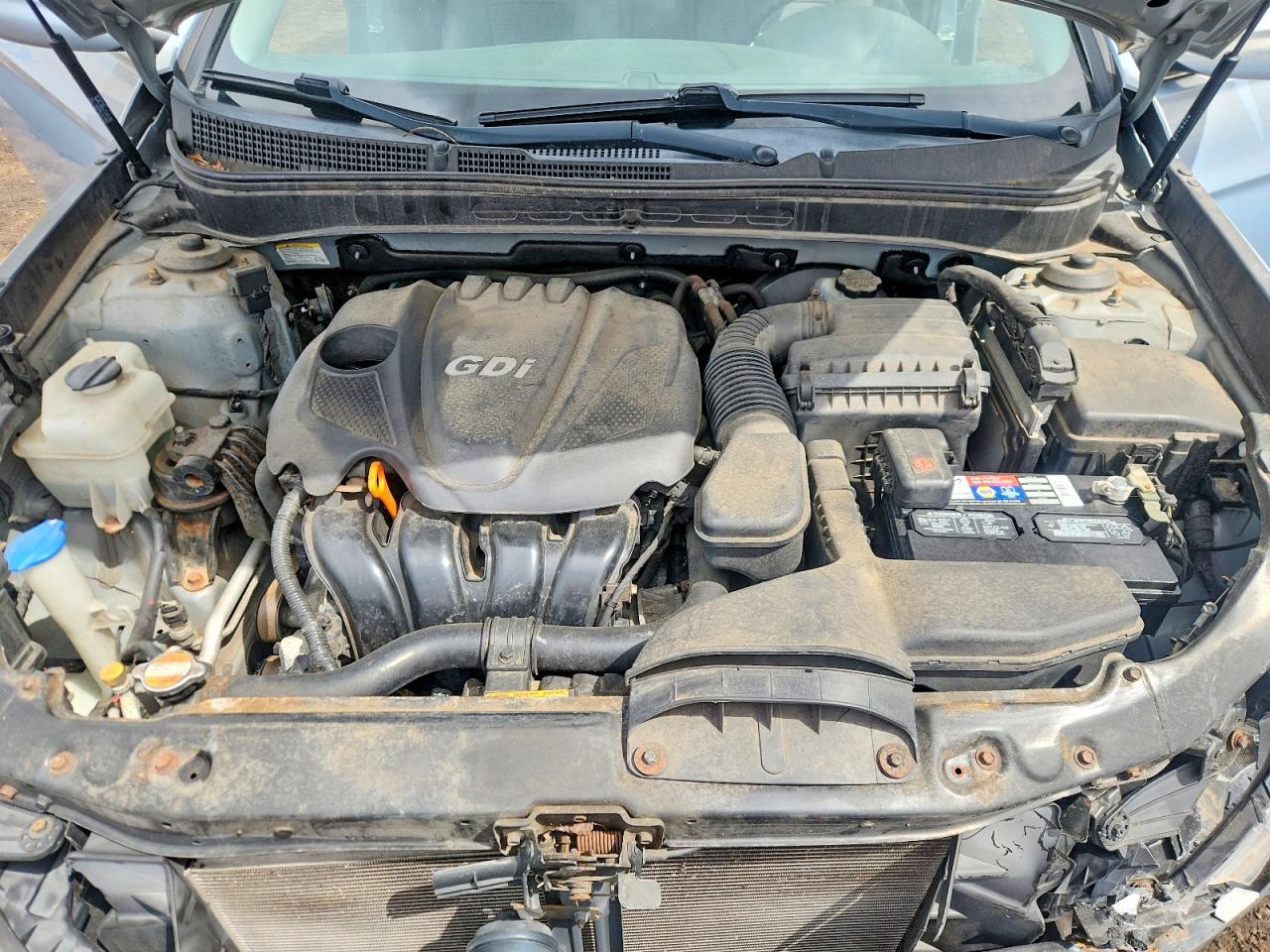 2011 Hyundai Sonata Gls Blue vin: 5NPEB4ACXBH200163