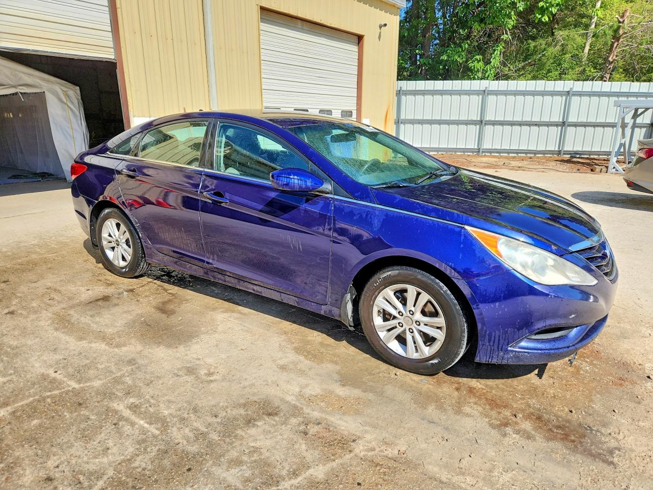 2011 Hyundai Sonata Gls Blue vin: 5NPEB4ACXBH202060