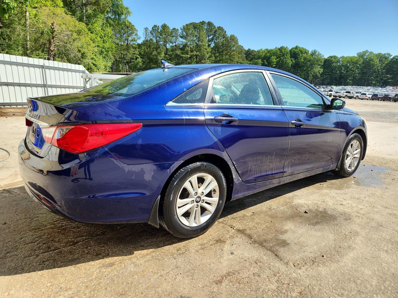 2011 Hyundai Sonata Gls Blue vin: 5NPEB4ACXBH202060 Damage: Right Qtr Panel, Dent(S) W/ Paint Dmg, > 12 Inches