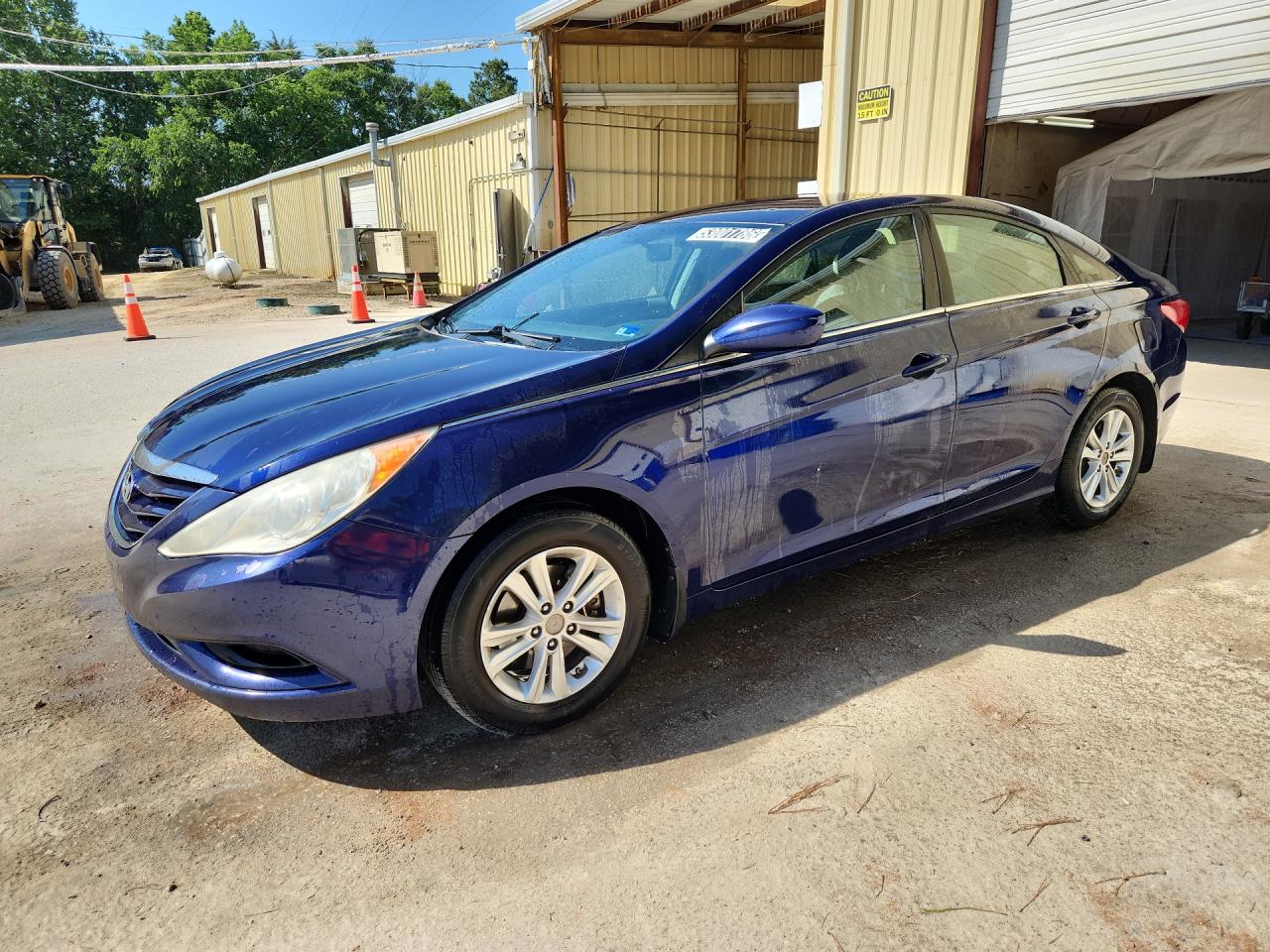 2011 Hyundai Sonata Gls Blue vin: 5NPEB4ACXBH202060 Damage: Left Front Door, Chipped, 2