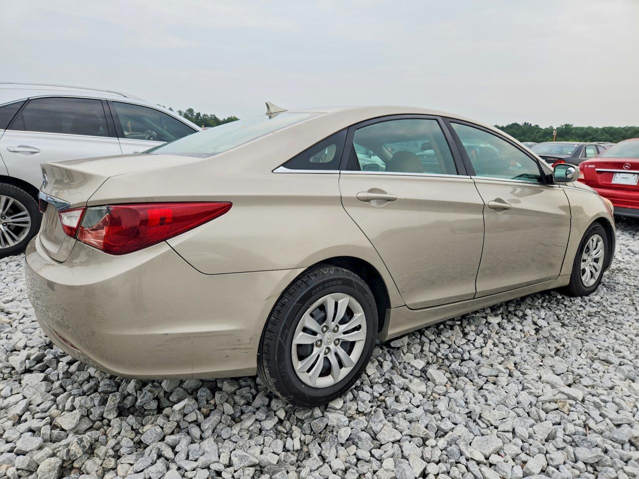 2011 Hyundai Sonata Gls Tan vin: 5NPEB4ACXBH206111