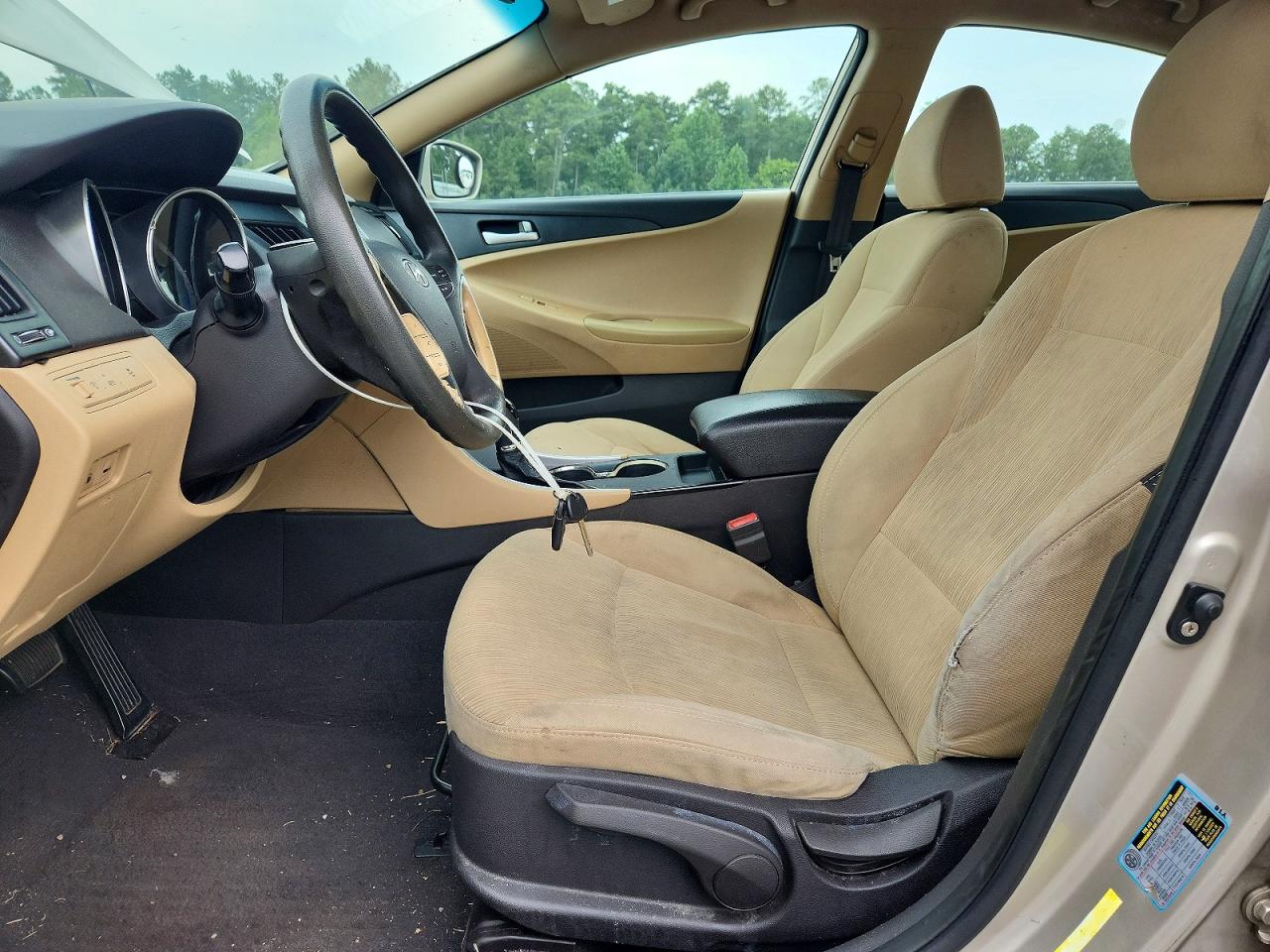 2011 Hyundai Sonata Gls Tan vin: 5NPEB4ACXBH206111