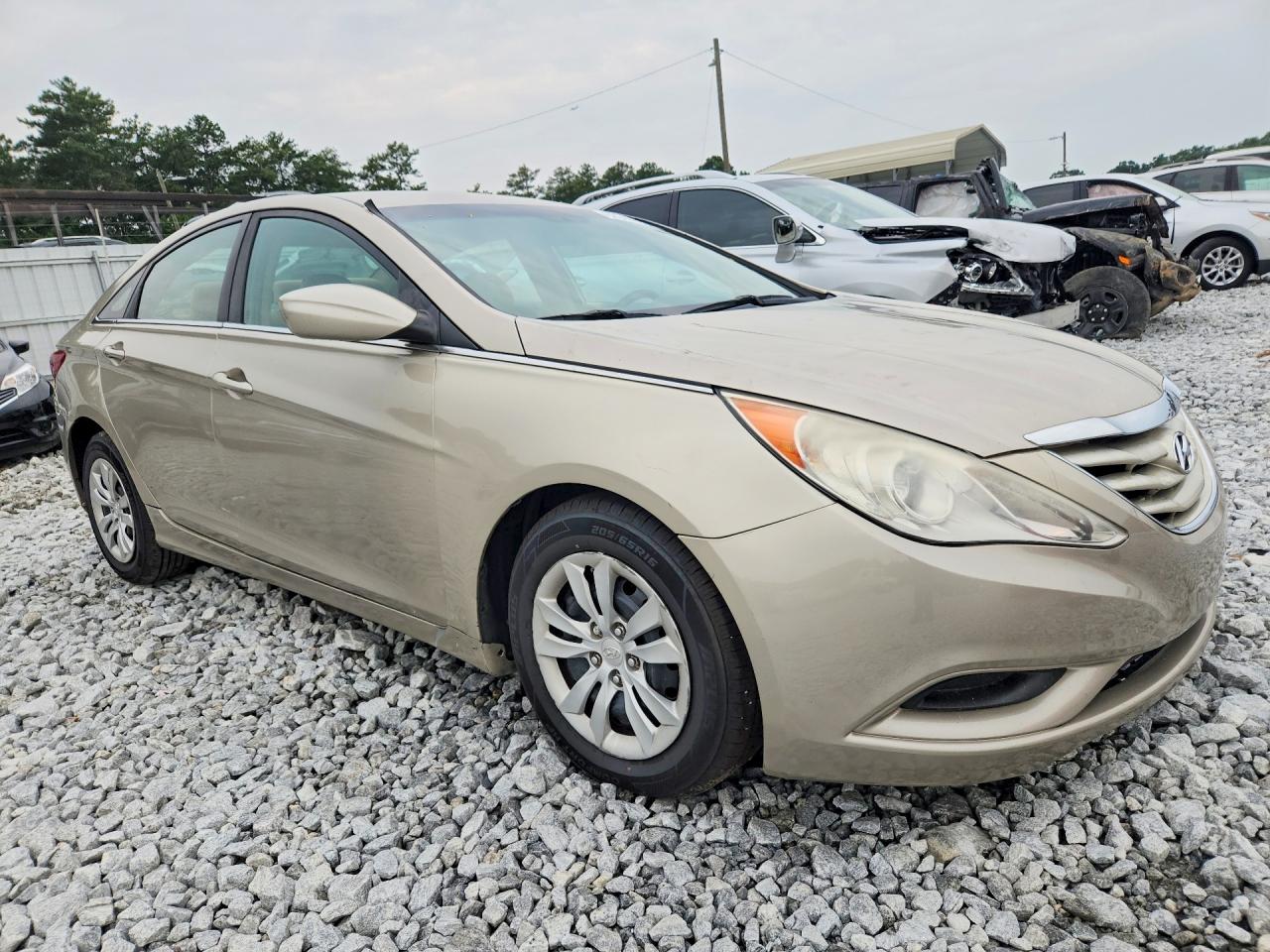 2011 Hyundai Sonata Gls Tan vin: 5NPEB4ACXBH206111