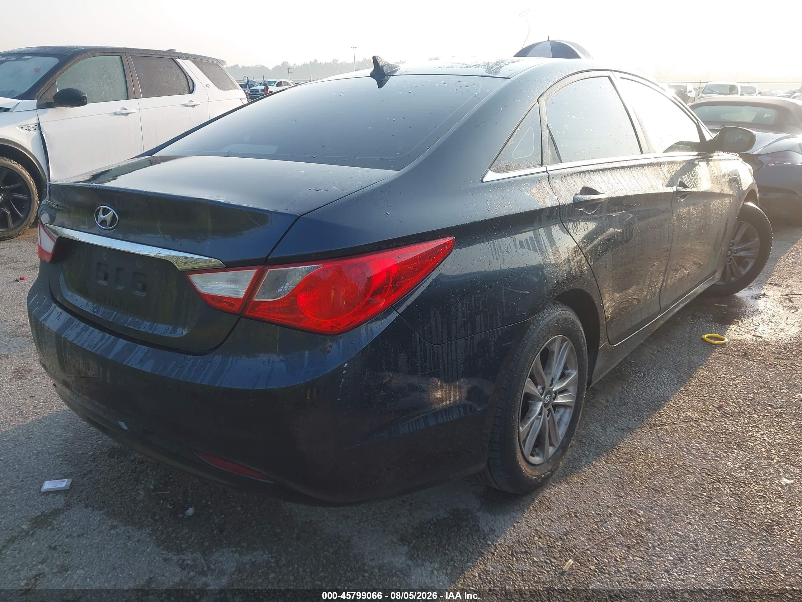 2011 Hyundai Sonata Gls Black vin: 5NPEB4ACXBH210109