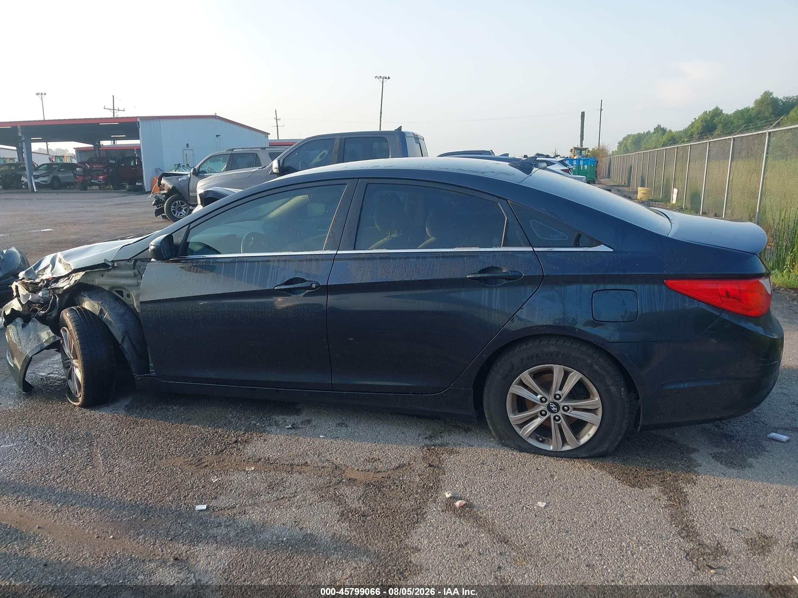 2011 Hyundai Sonata Gls Black vin: 5NPEB4ACXBH210109