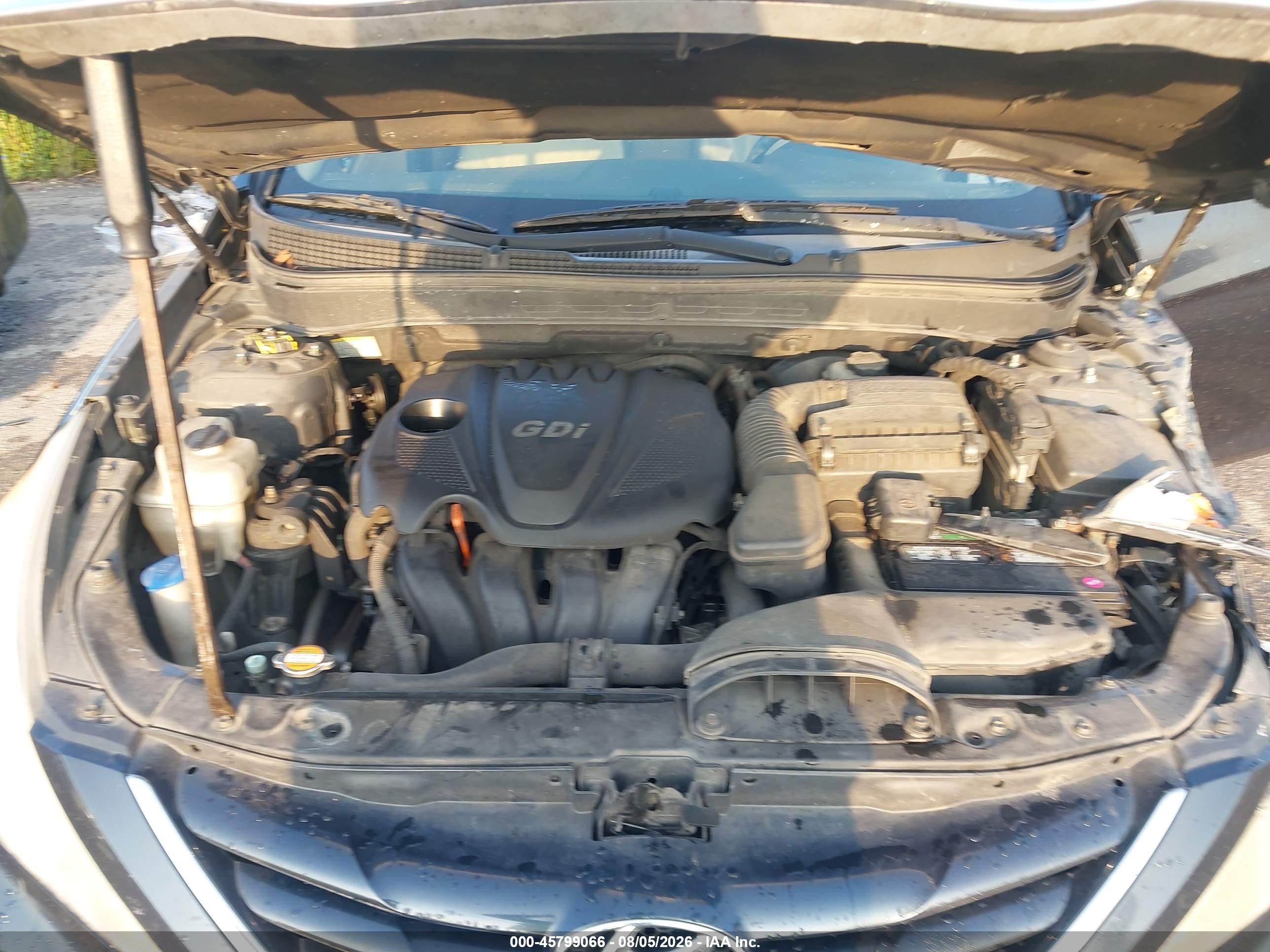 2011 Hyundai Sonata Gls Black vin: 5NPEB4ACXBH210109
