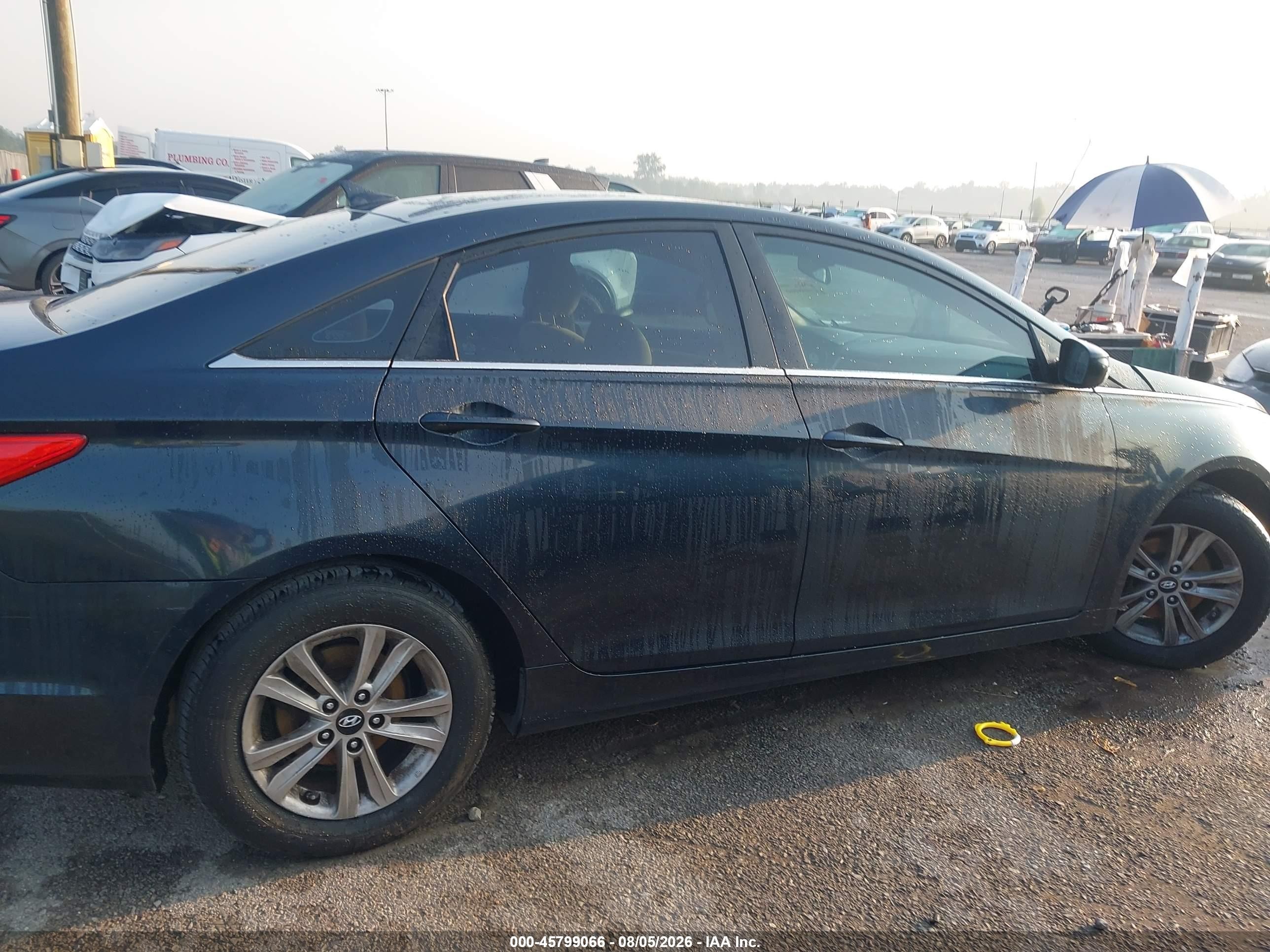 2011 Hyundai Sonata Gls Black vin: 5NPEB4ACXBH210109