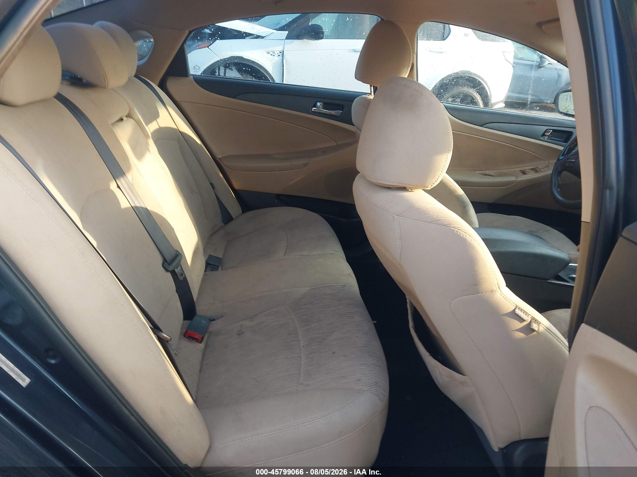 2011 Hyundai Sonata Gls Black vin: 5NPEB4ACXBH210109