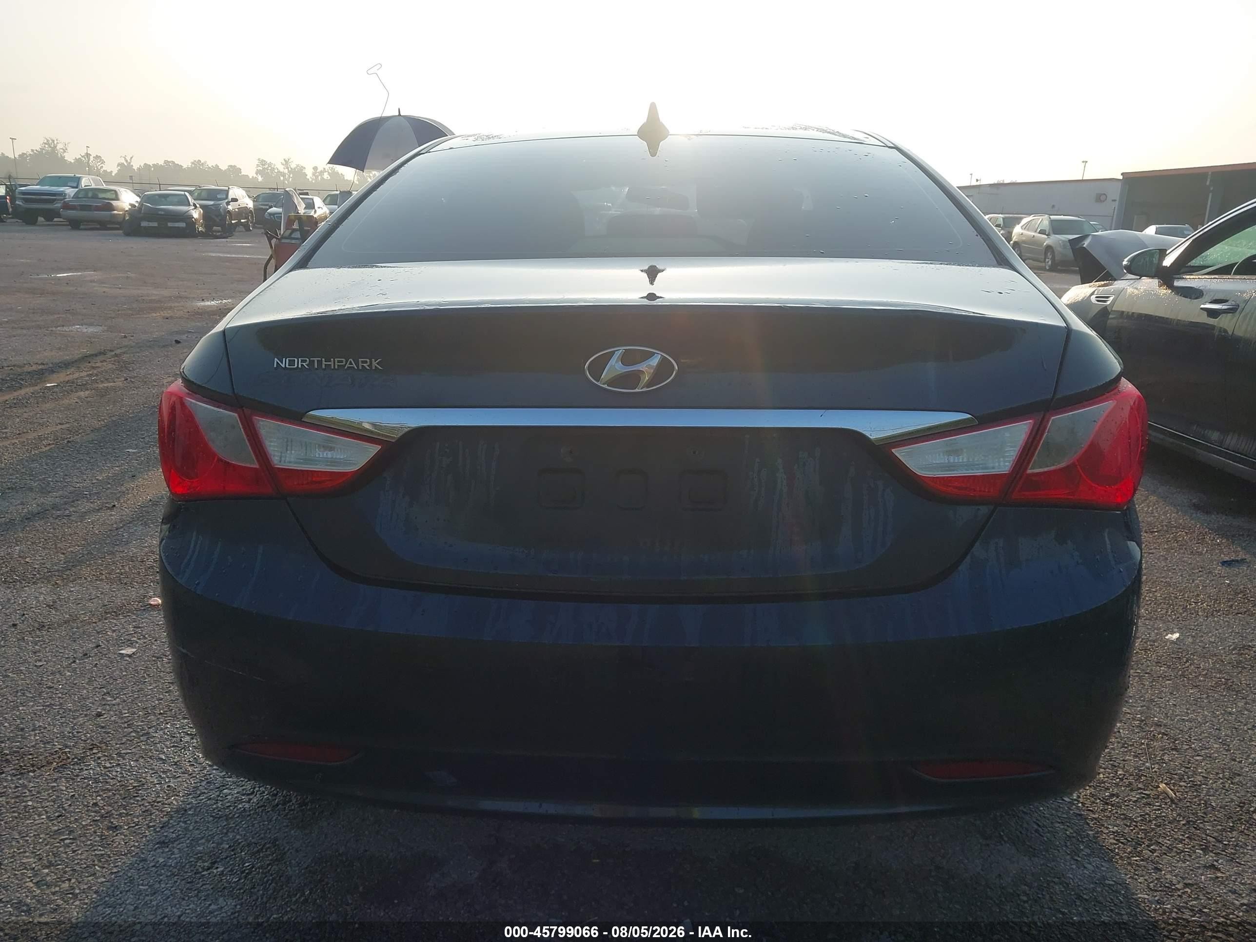2011 Hyundai Sonata Gls Black vin: 5NPEB4ACXBH210109