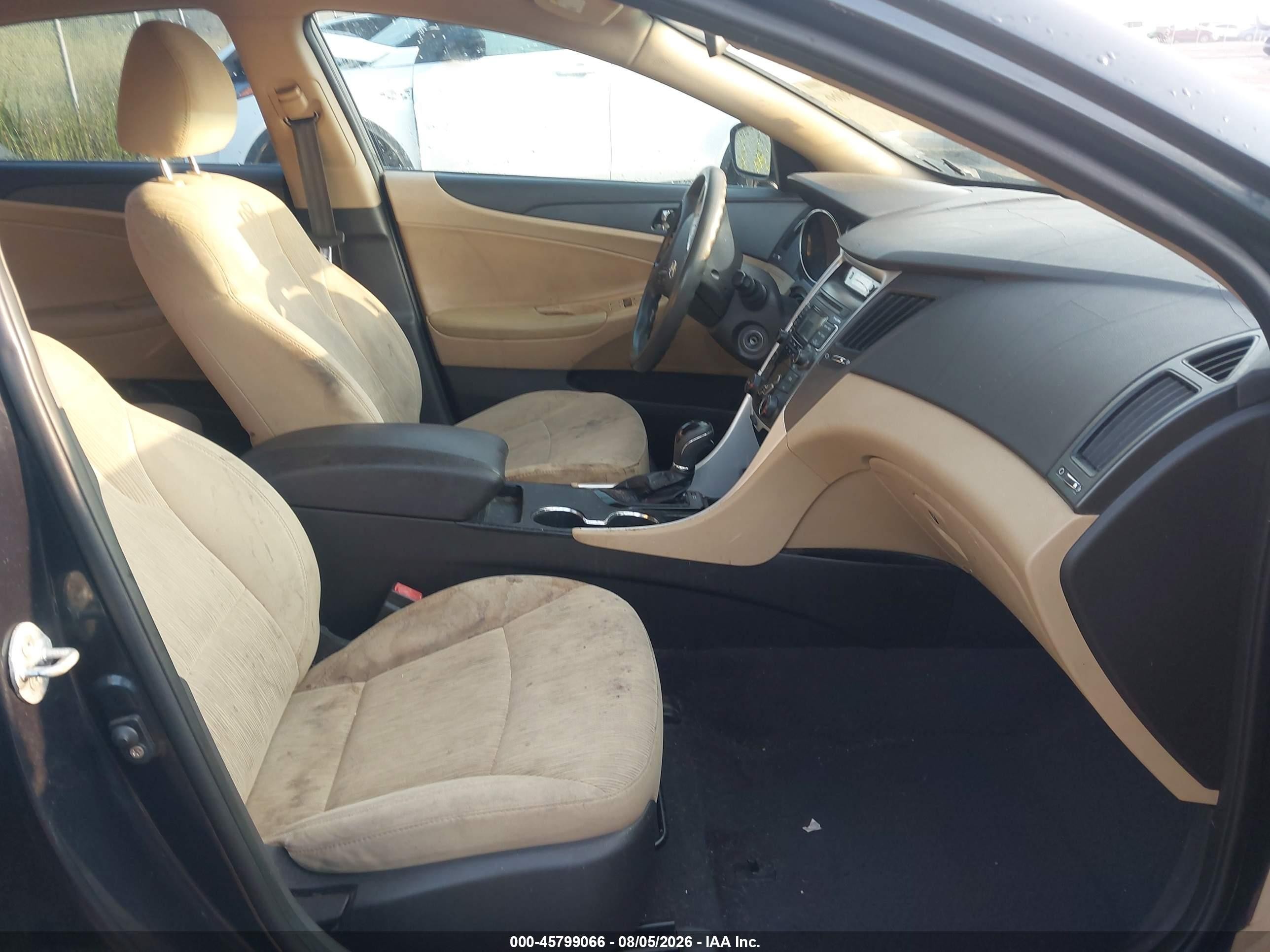 2011 Hyundai Sonata Gls Black vin: 5NPEB4ACXBH210109